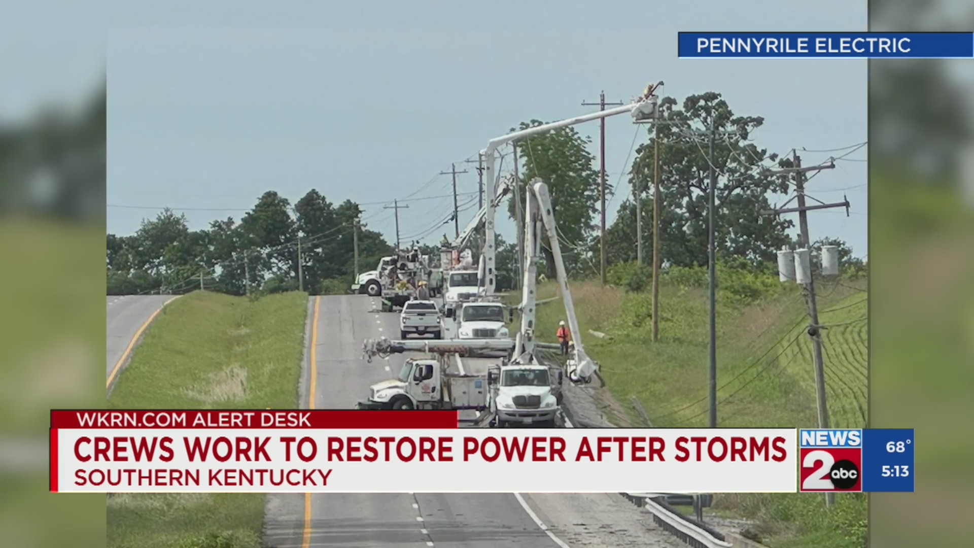 Crews working to restore power after KY storms – WKRN News 2