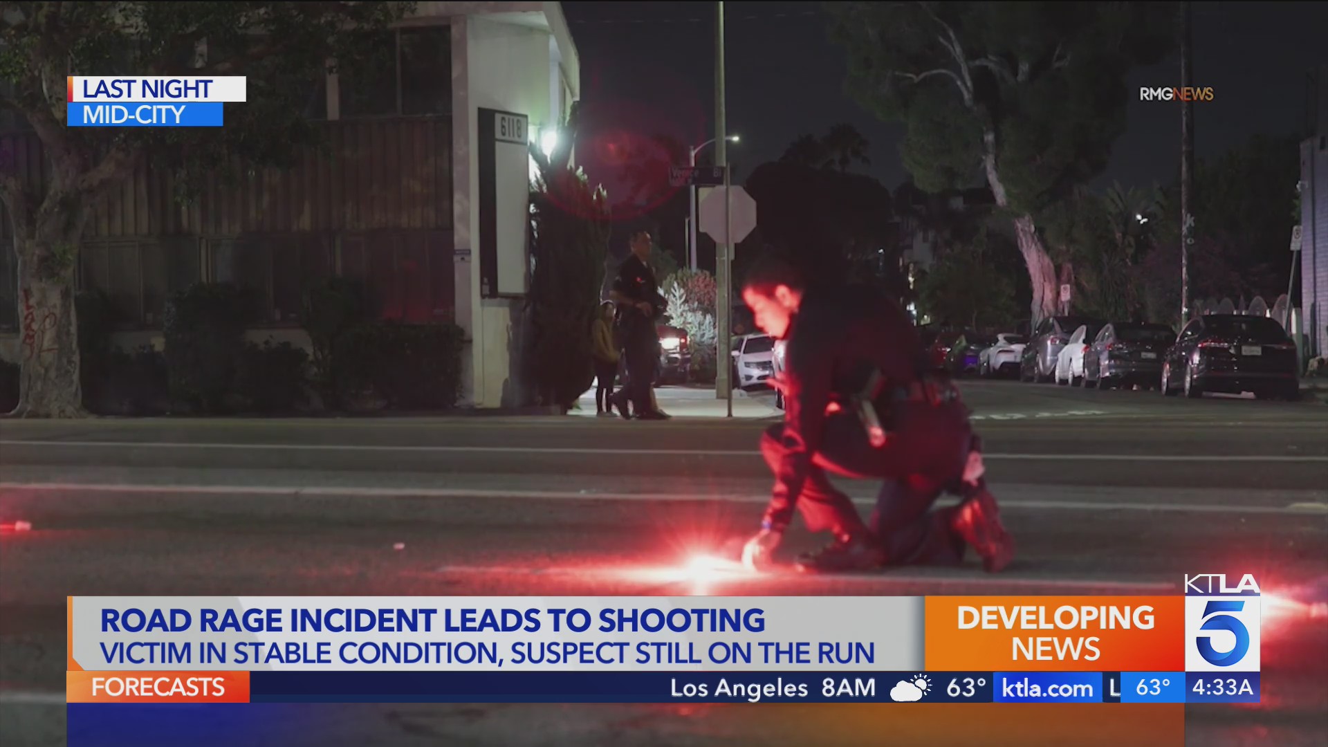 Man shot multiple times during apparent road rage incident on L.A ...