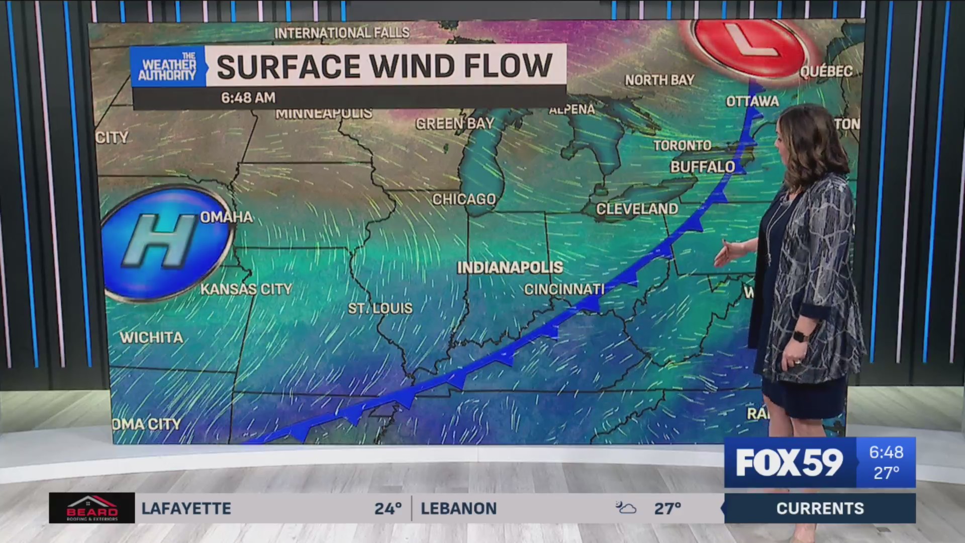 Cloudy, cooler for Sunday; tracking a windy warm-up this week! – Fox 59