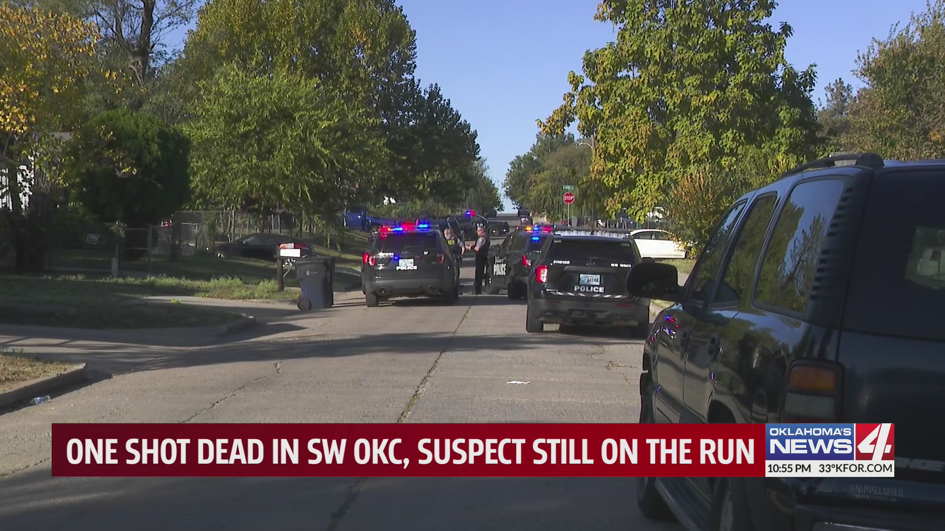 One shot dead in SW OKC, suspect still on the run – KFOR.com Oklahoma City