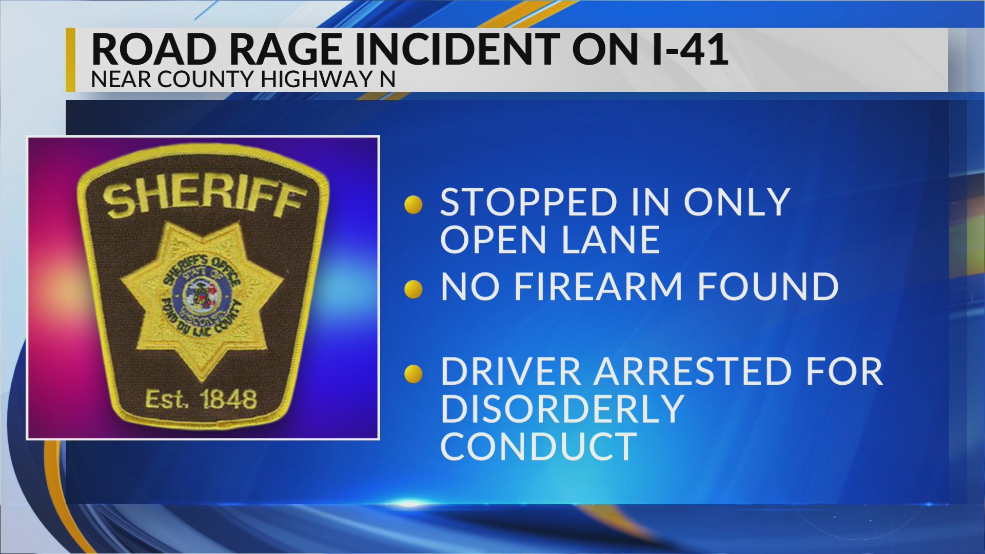 Fedex Rage Missouri man arrested for Fond du Lac County road rage incident ...