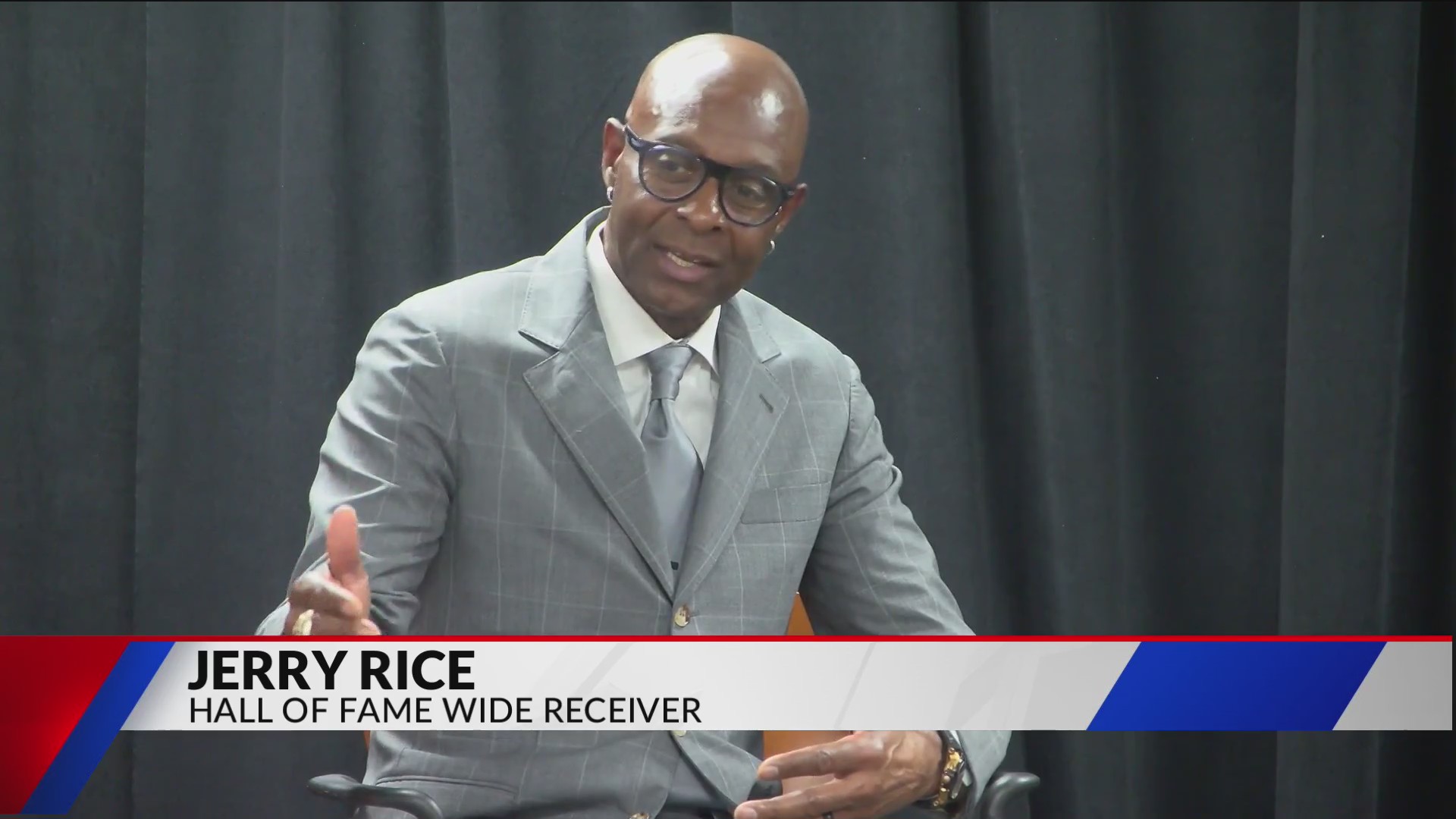 NFL Hall of Fame wide receiver Jerry Rice gives talk at Bud Walton ...