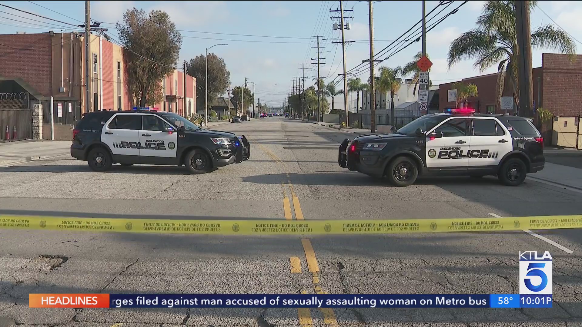 Suspect arrested after shooting at Spartan College in Inglewood – KTLA
