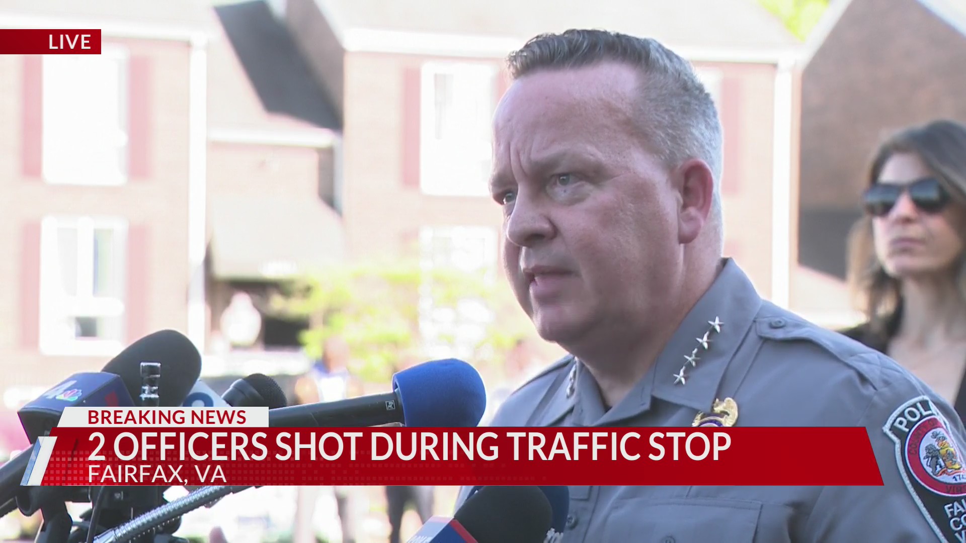 Fairfax County police chief gives update after 2 officers were shot ...