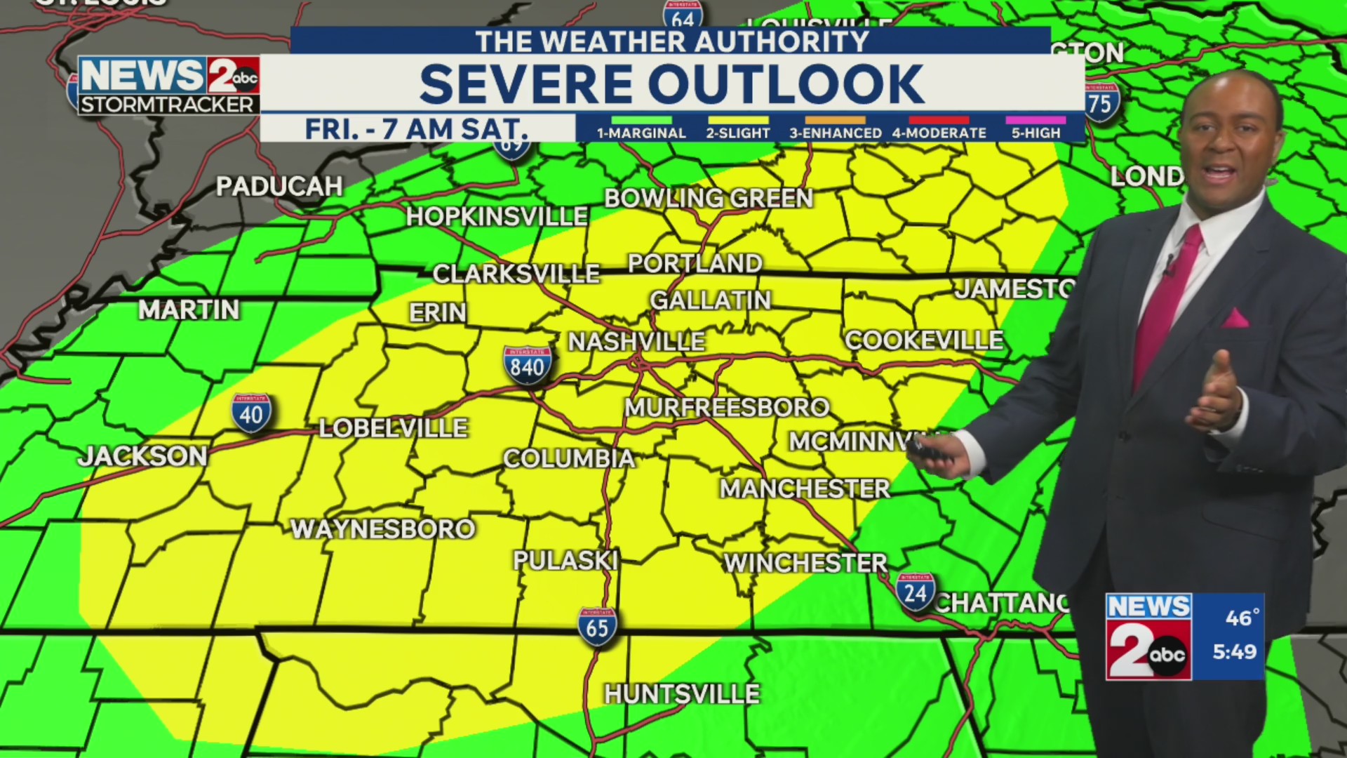 November 5, 2025 Morning Forecast – WKRN News 2