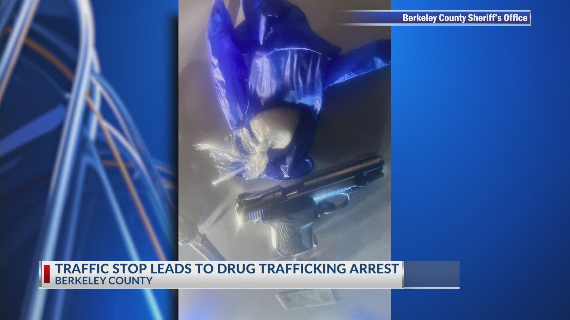 Berkeley County traffic stop leads to drug trafficking arrest – WCBD News 2