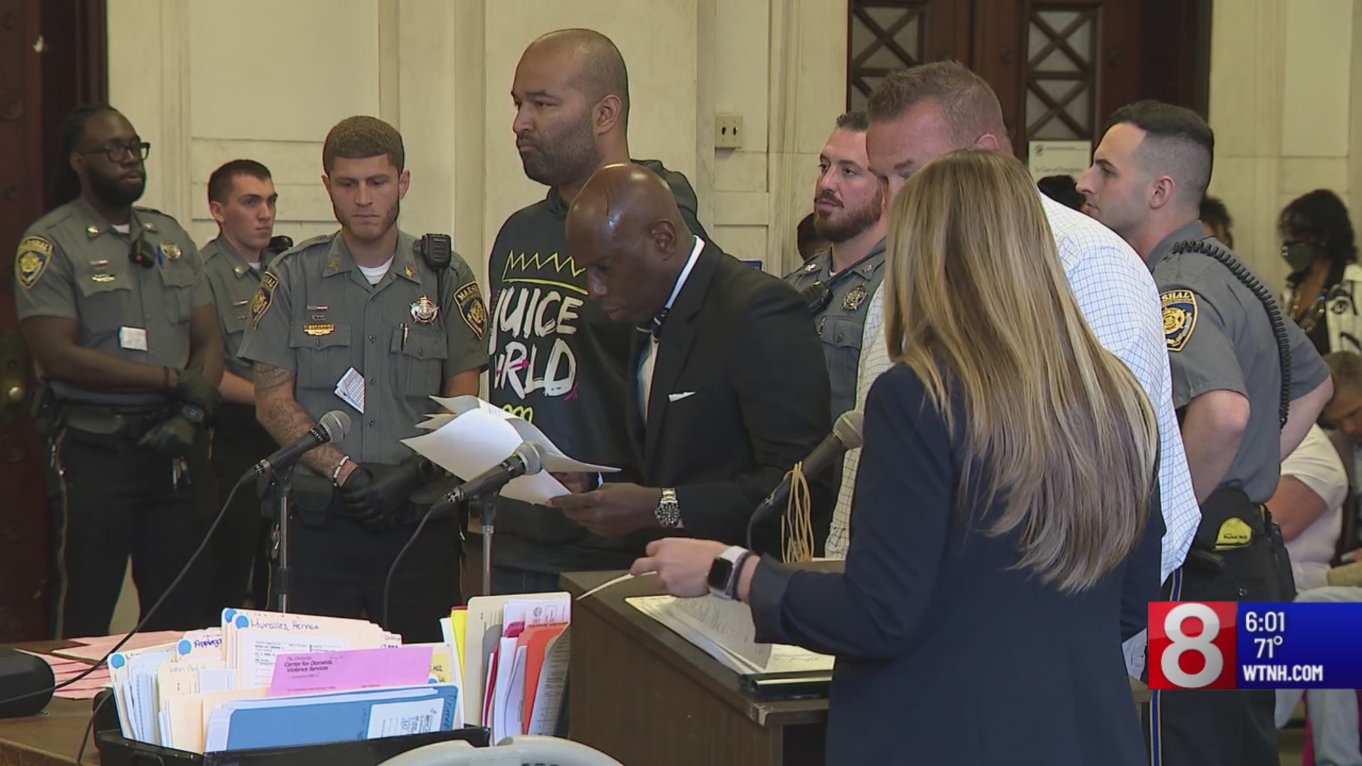 New Haven double homicide suspect acted in defense of brother, attorney ...