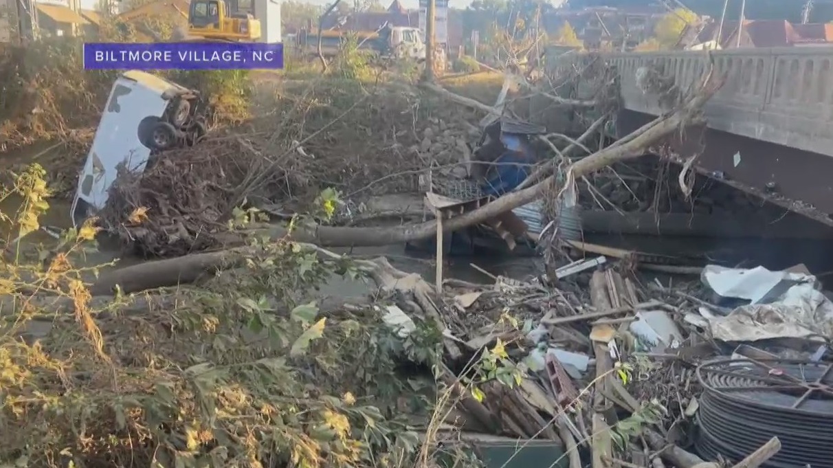 Speaker Johnson tours storm damage in North Carolina NewsNation Now