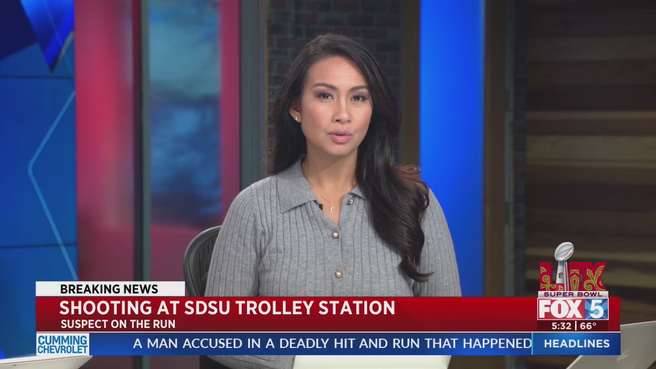Person shot at SDSU trolley stop: police – FOX 5 San Diego & KUSI News