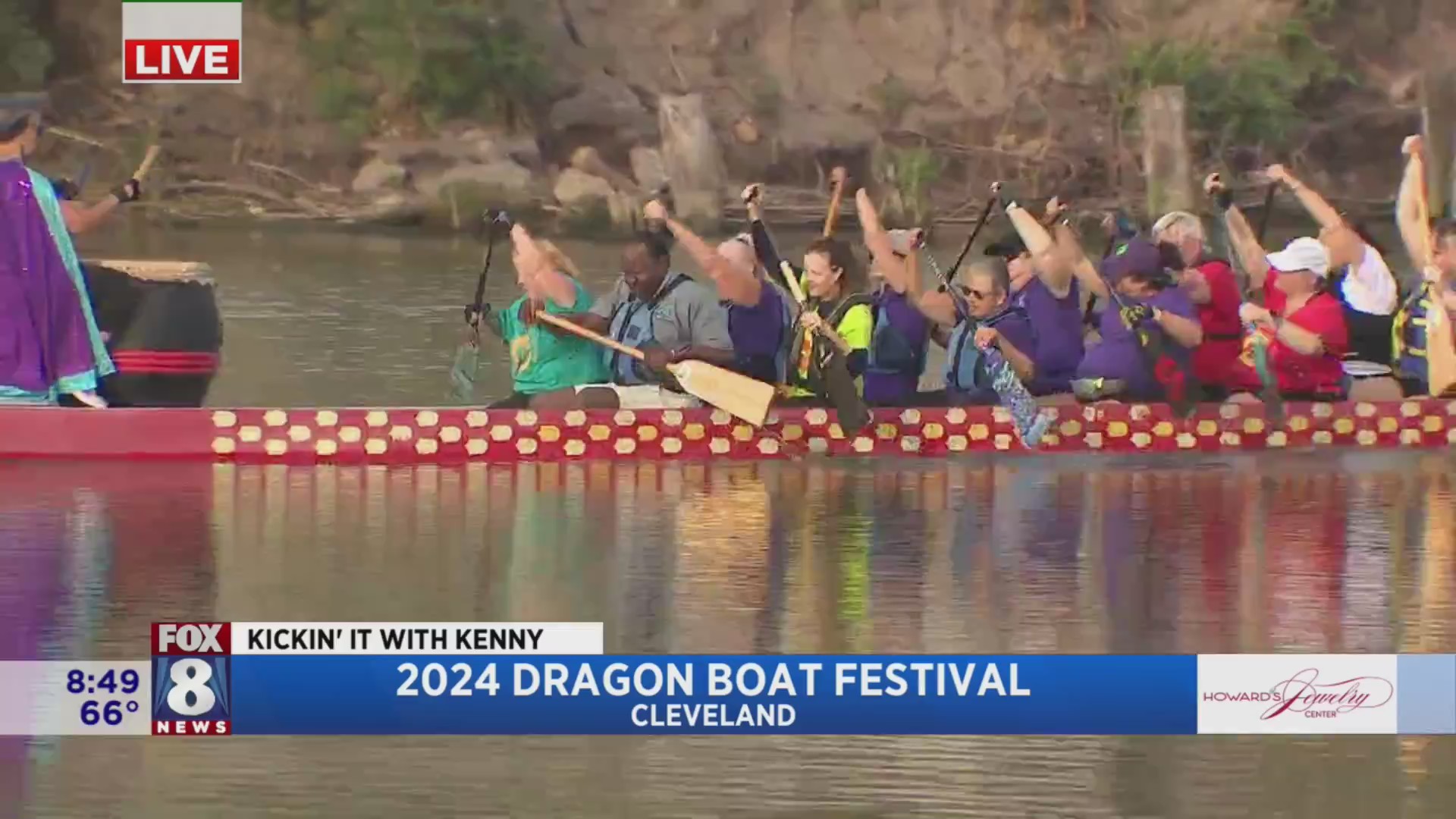 Does Kenny have what it takes to join a Dragon Boat Festival team