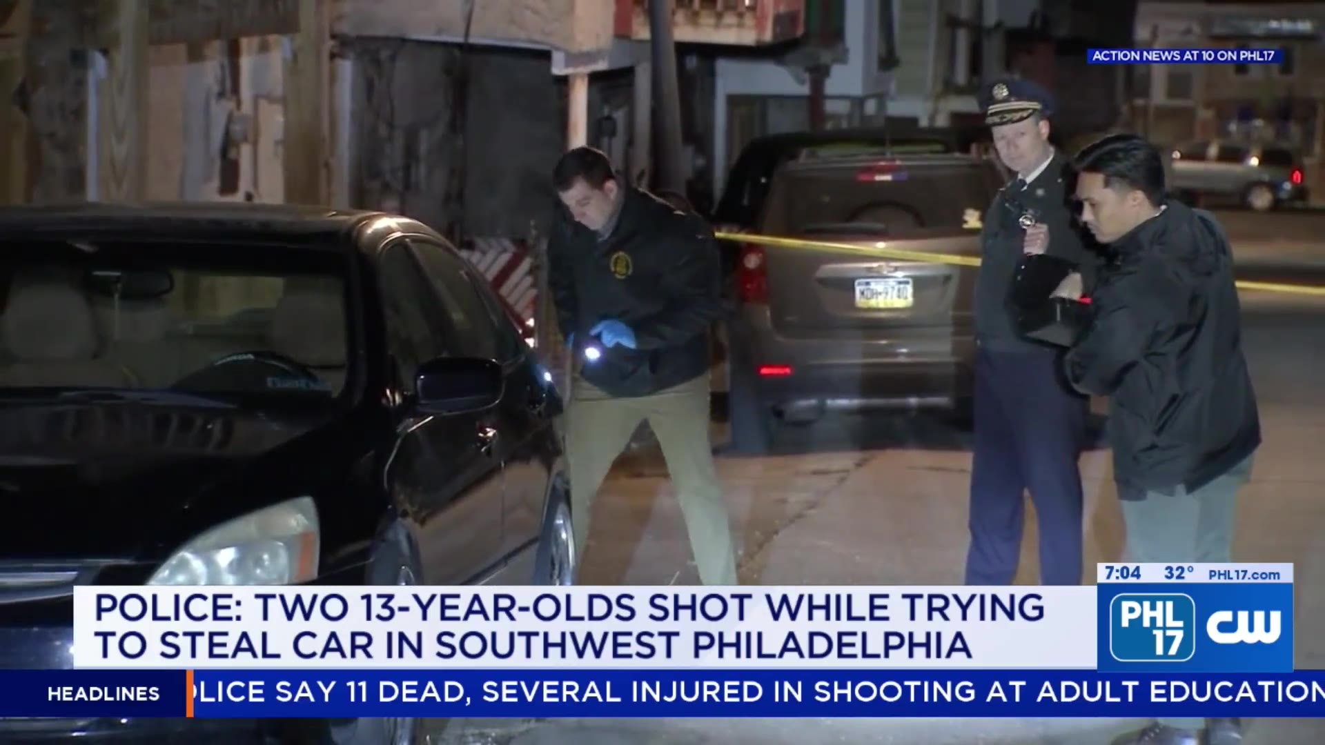 Police: Two 13-year-olds shot during alleged attempted carjacking in ...