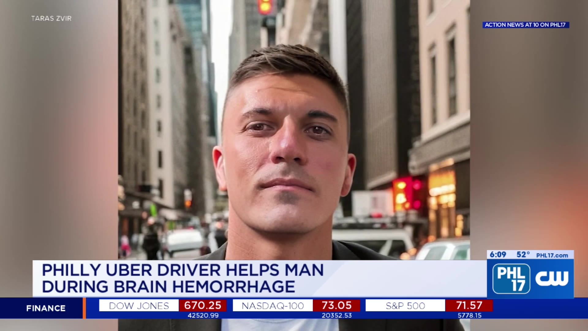 Philly Uber driver helps passenger during brain hemorrhage – PHL17.com