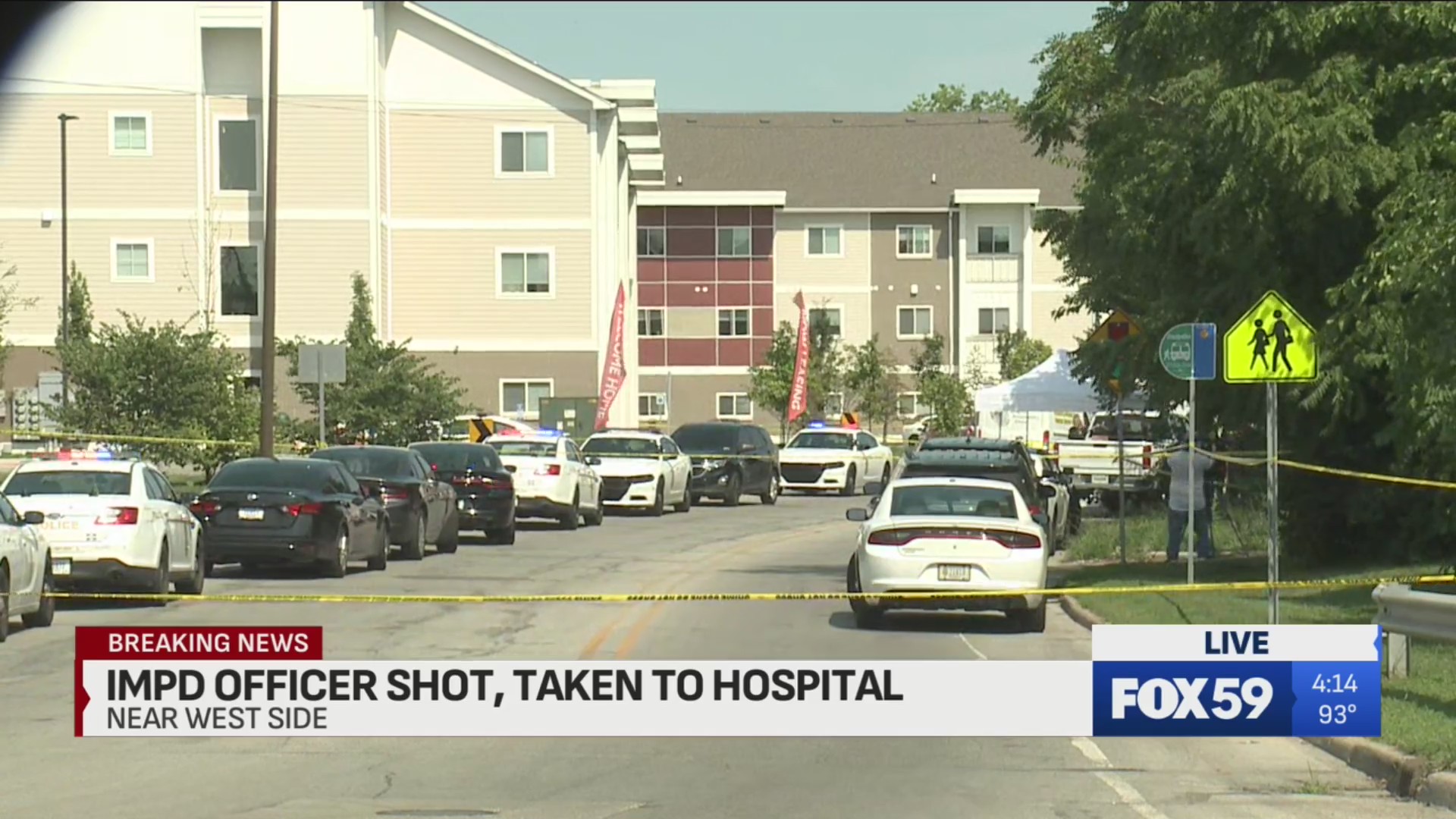IMPD officer shot on Indy’s near west side – Fox 59