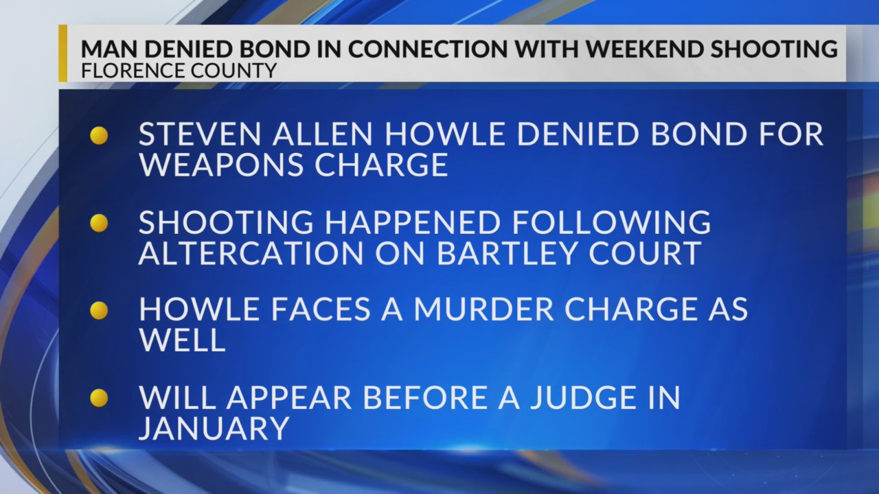 No bond set for Lamar man charged in deadly Florence County shooting – WBTW