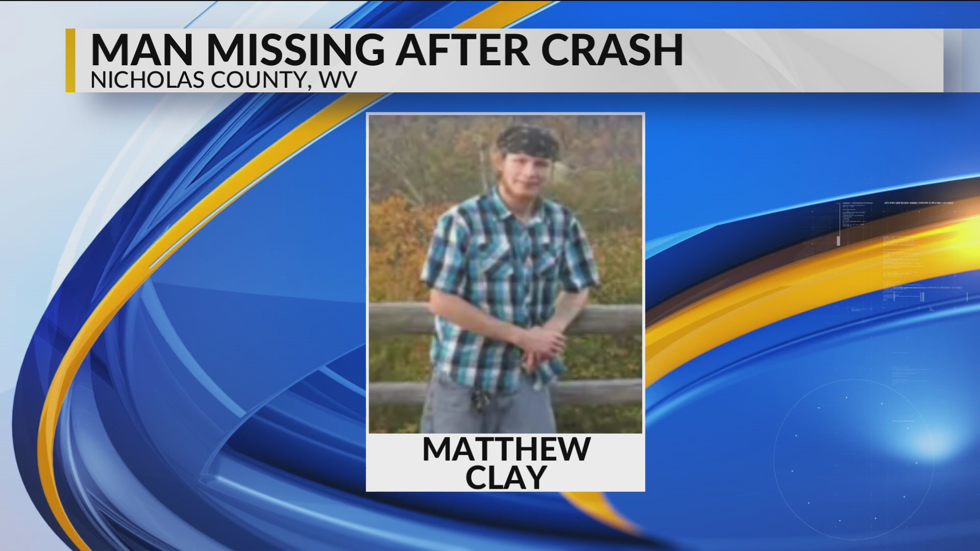 Man missing after Nicholas County crash – WOWK 13 News