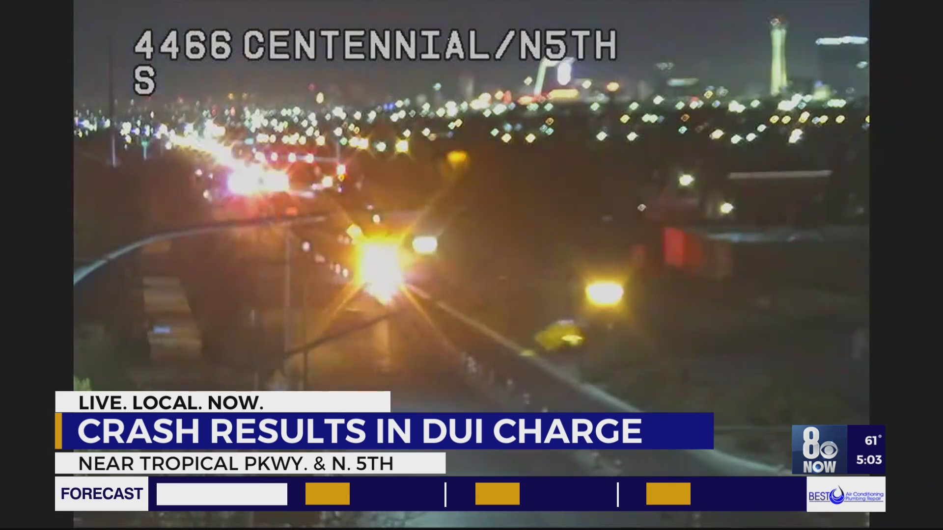 Suspected DUI crash in North Las Vegas leaves 1 dead, others injured – KLAS