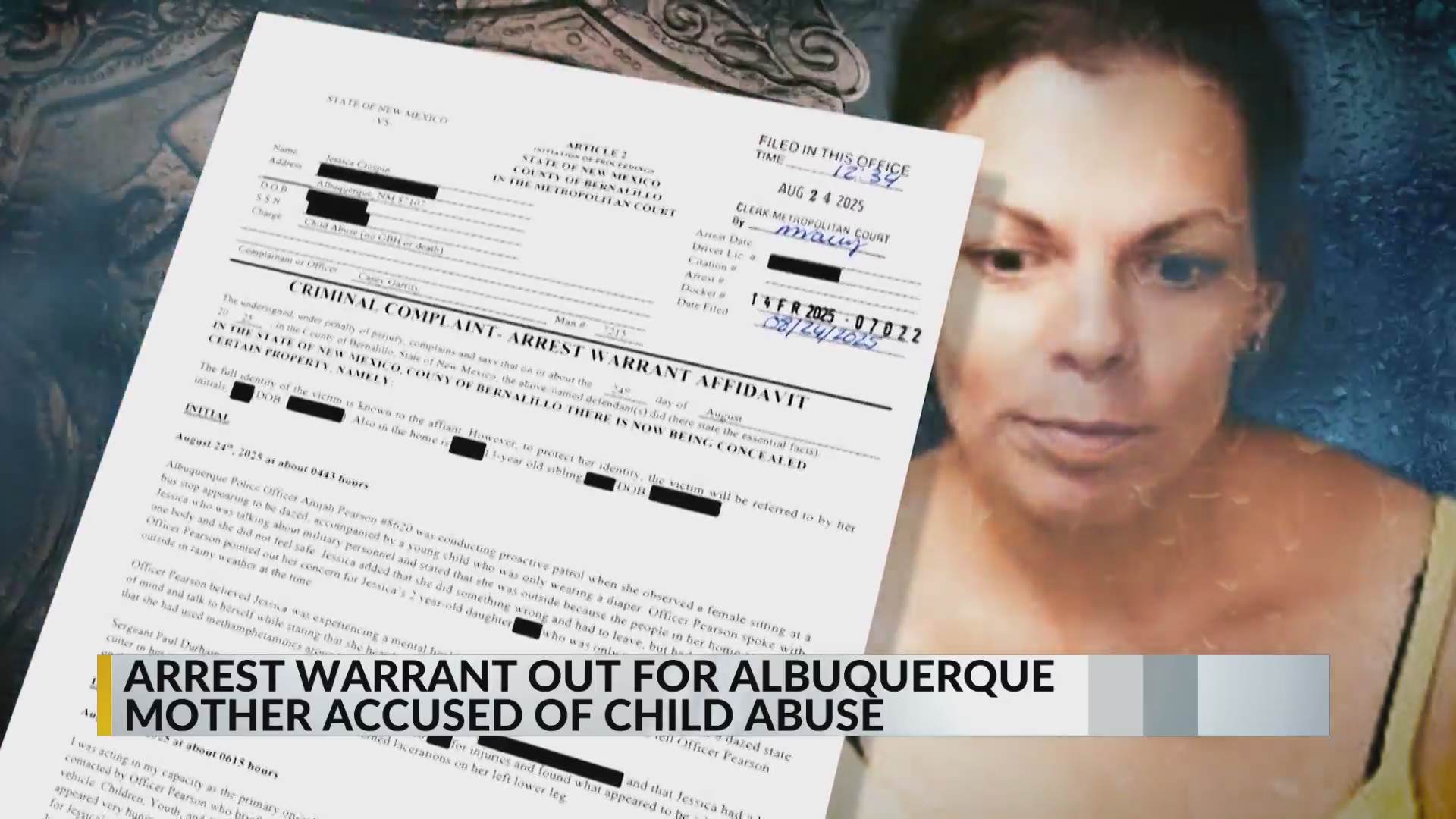 Arrest warrant out for Albuquerque mother accused of child abuse – KRQE ...