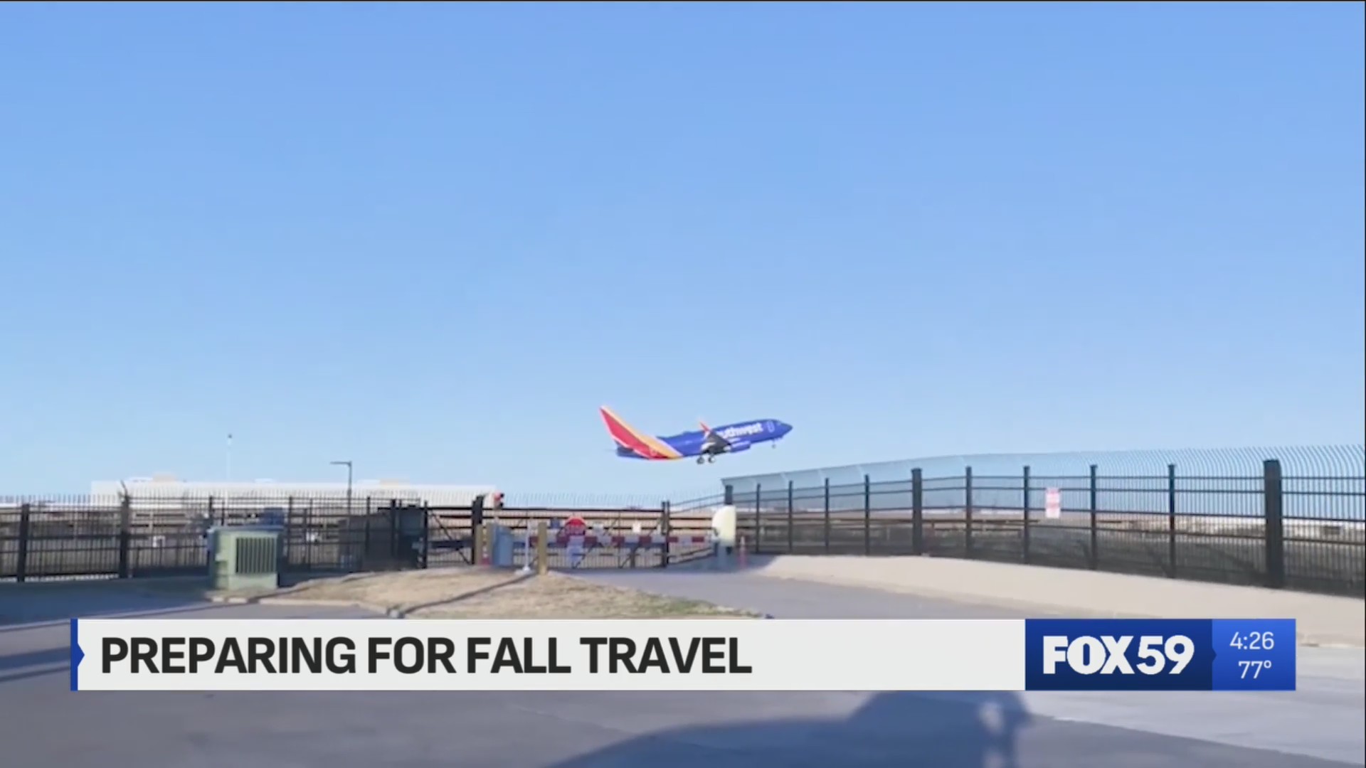 Busy airport, highways expected for fall break travel – Fox 59