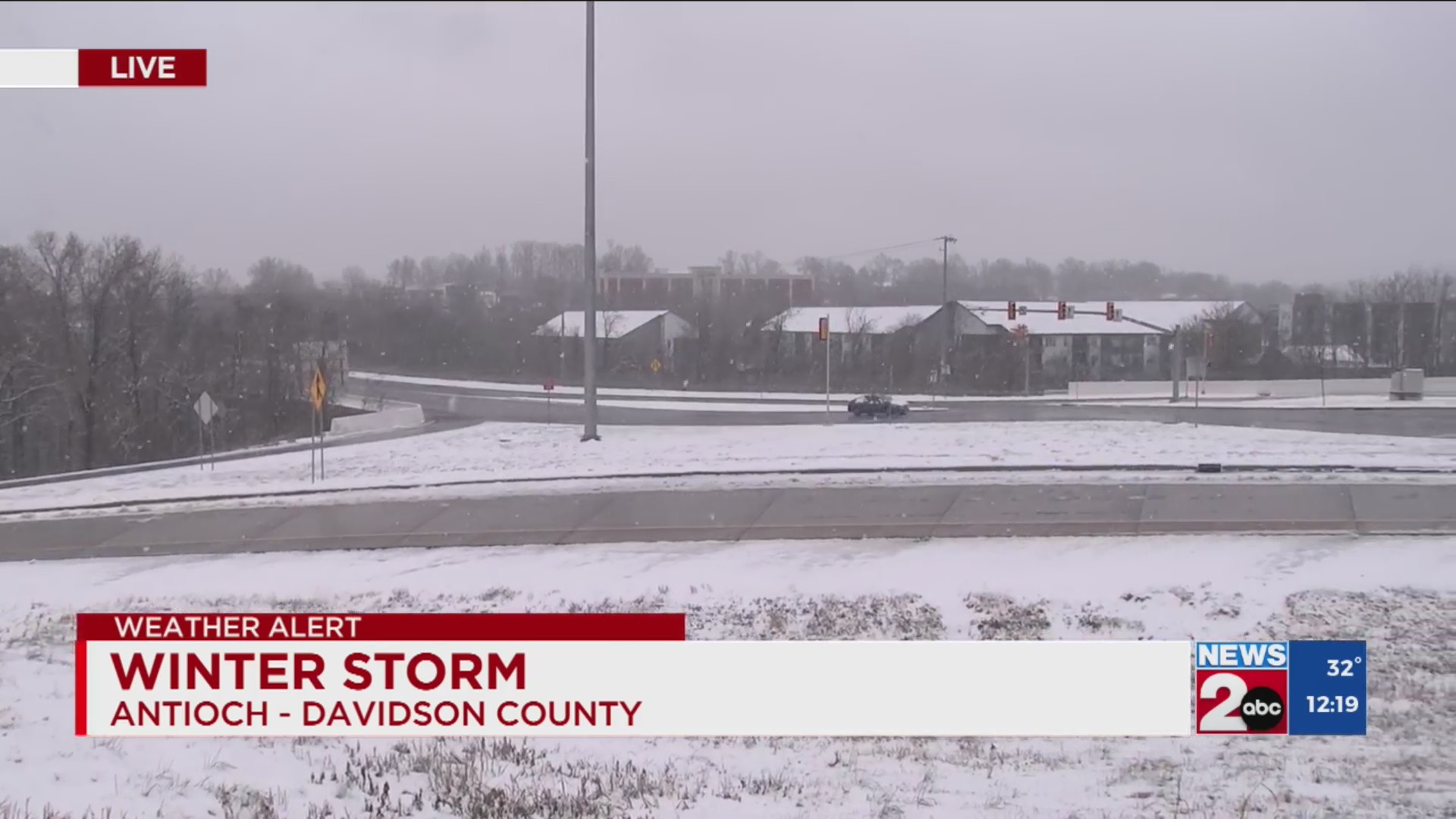 A look at the snowfall in Antioch, TN amid winter storm – WKRN News 2