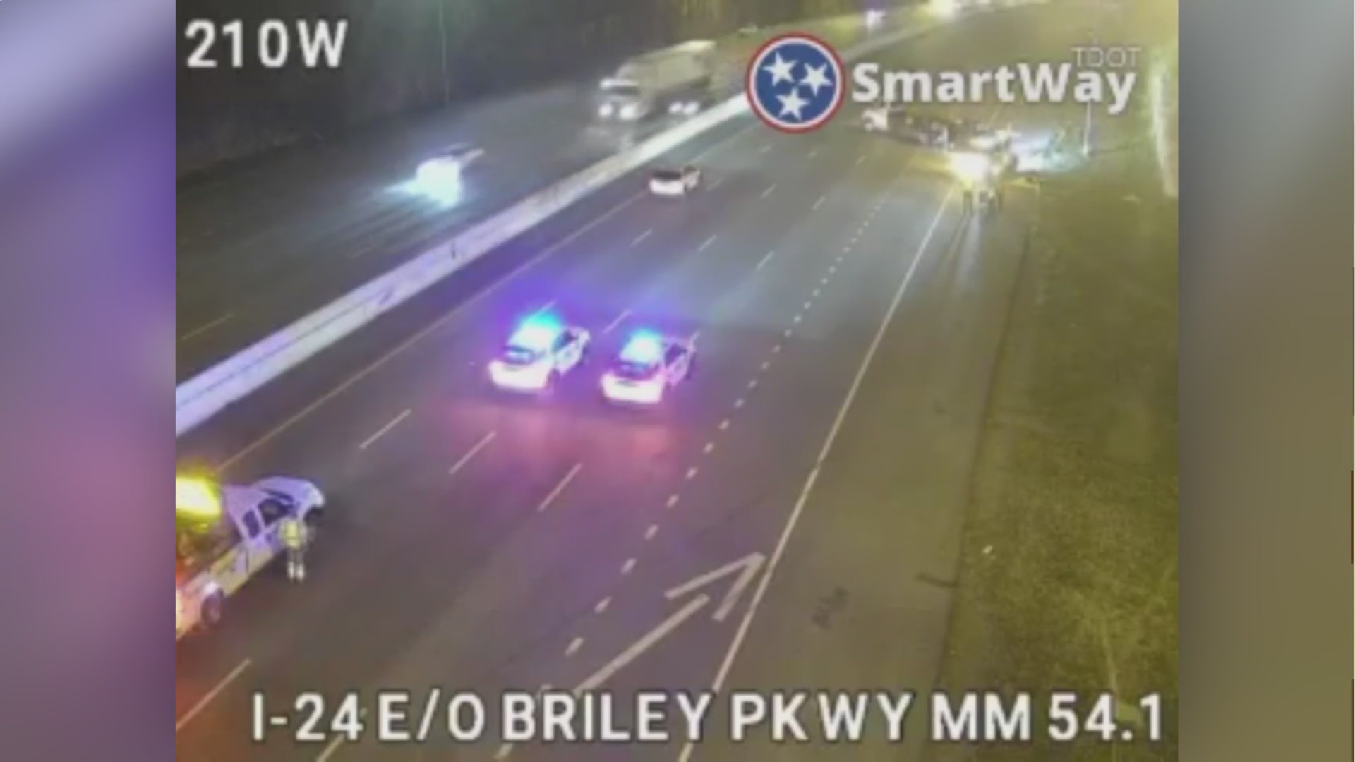 3 injured in crash on I-24 – WKRN News 2