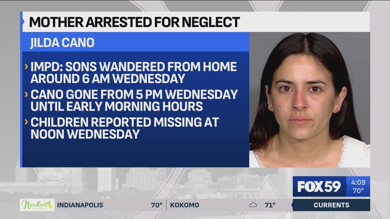 Mother charged with neglect after children reported missing to Indy ...