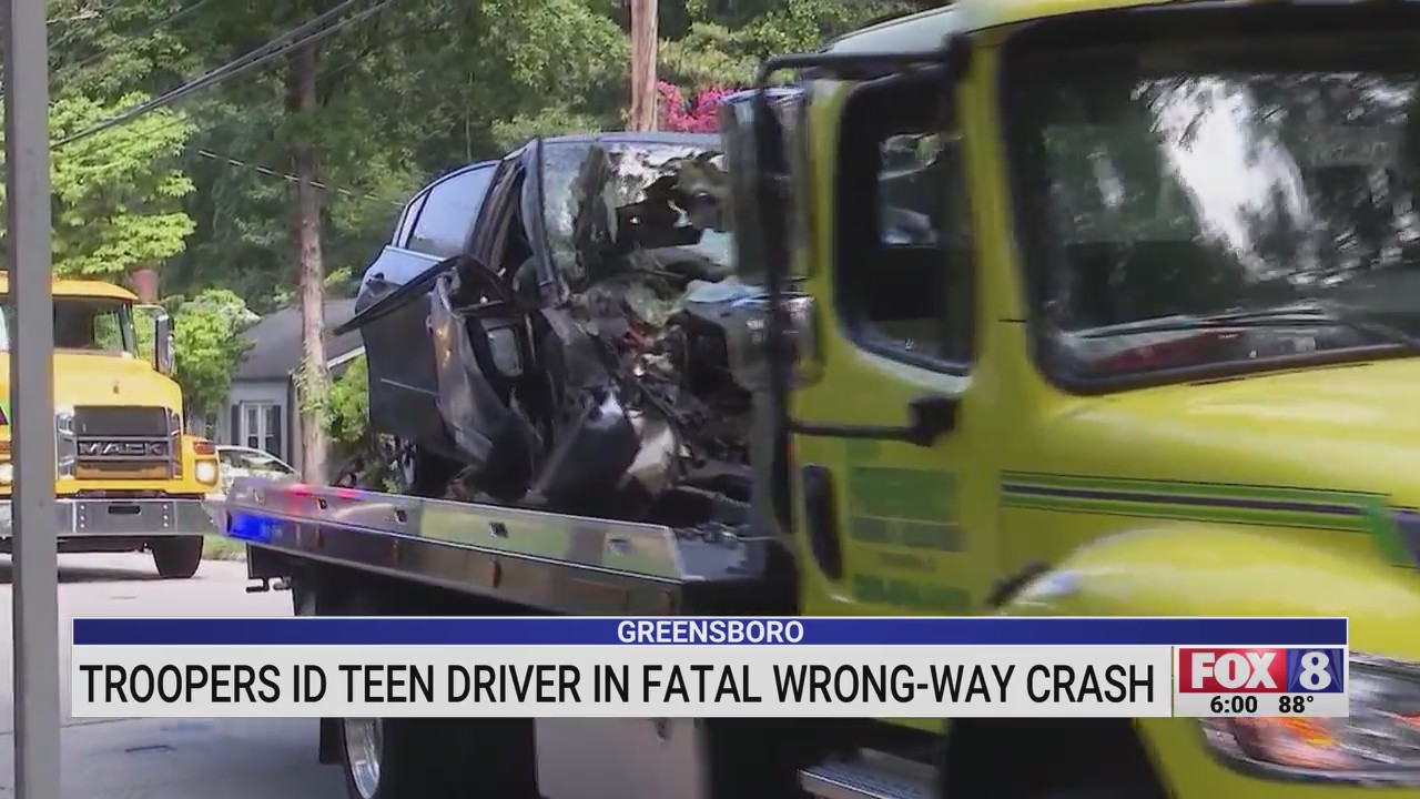Troopers ID teen in fatal Greensboro crash – FOX8 WGHP