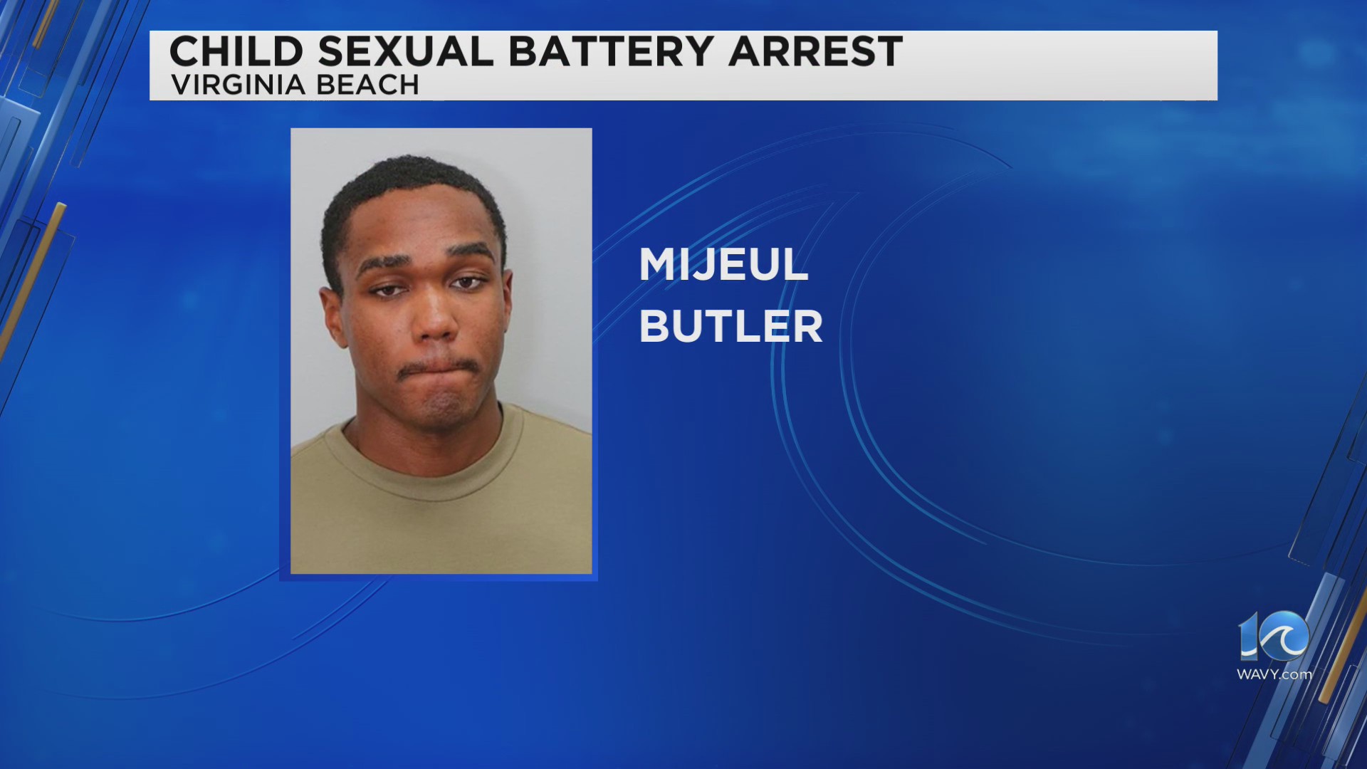 VBPD arrest man in connection to child sexual battery – WAVY.com