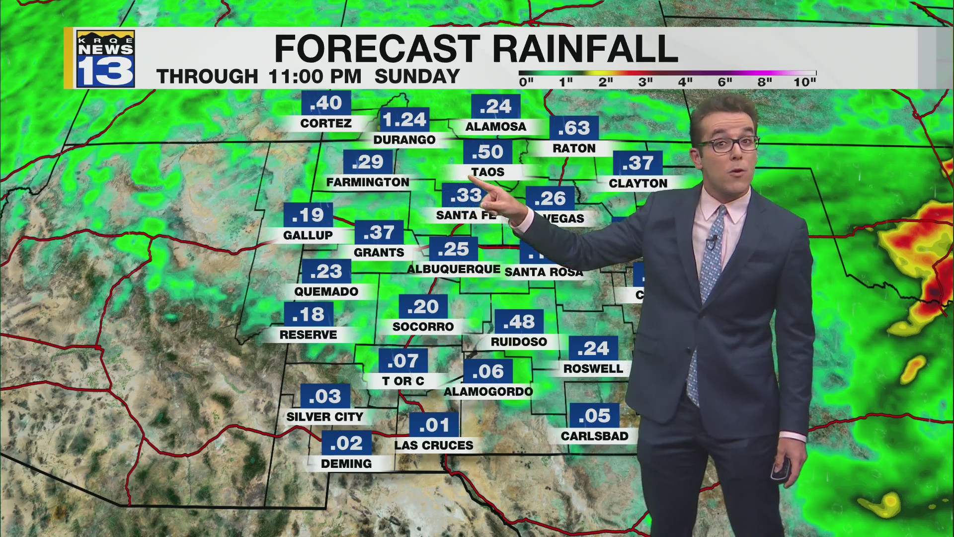 Storm departs, warming up, then another storm arrives – KRQE NEWS 13 ...