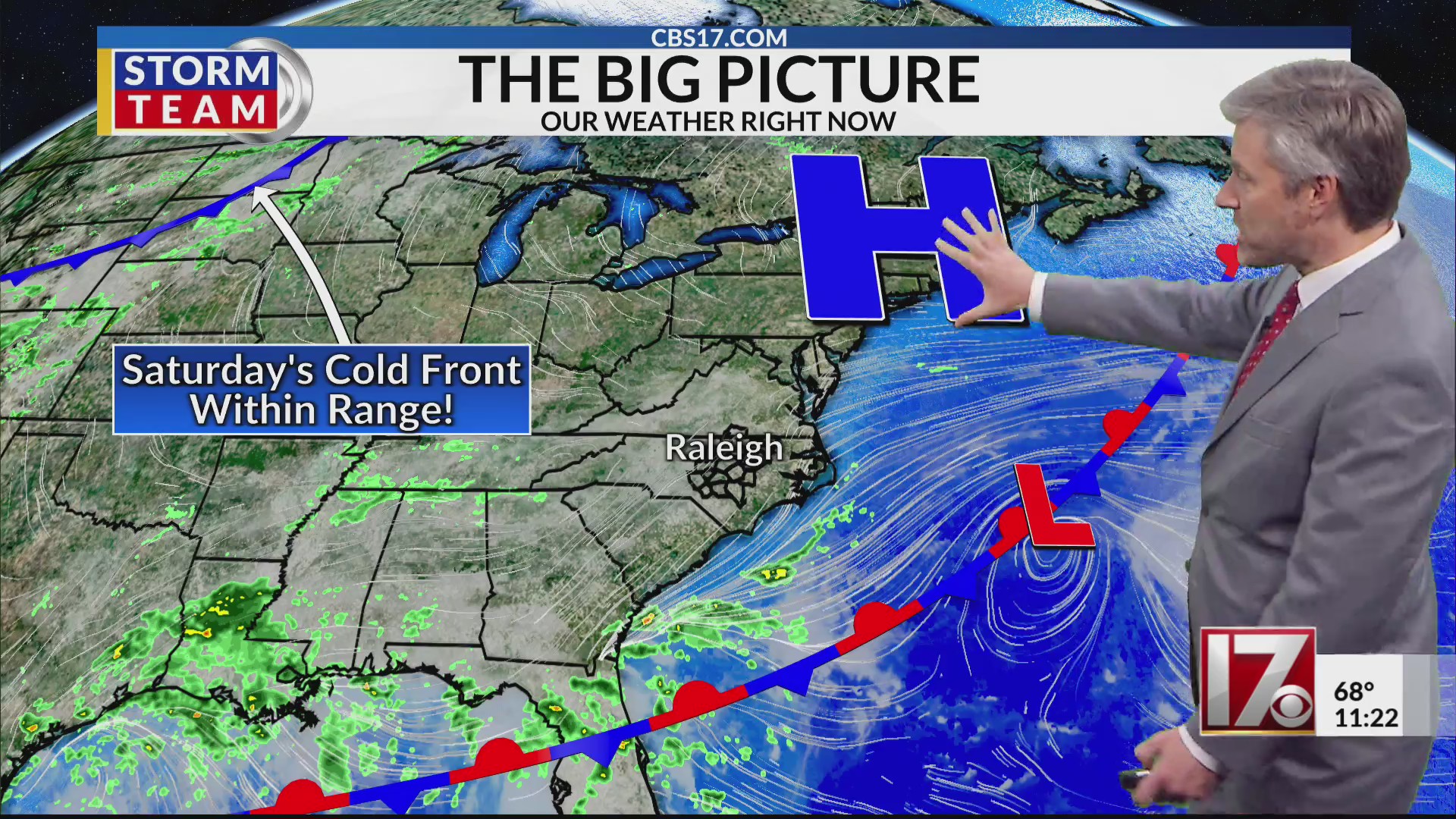 Cooler than average across Central NC, but weekend cold front brings ...