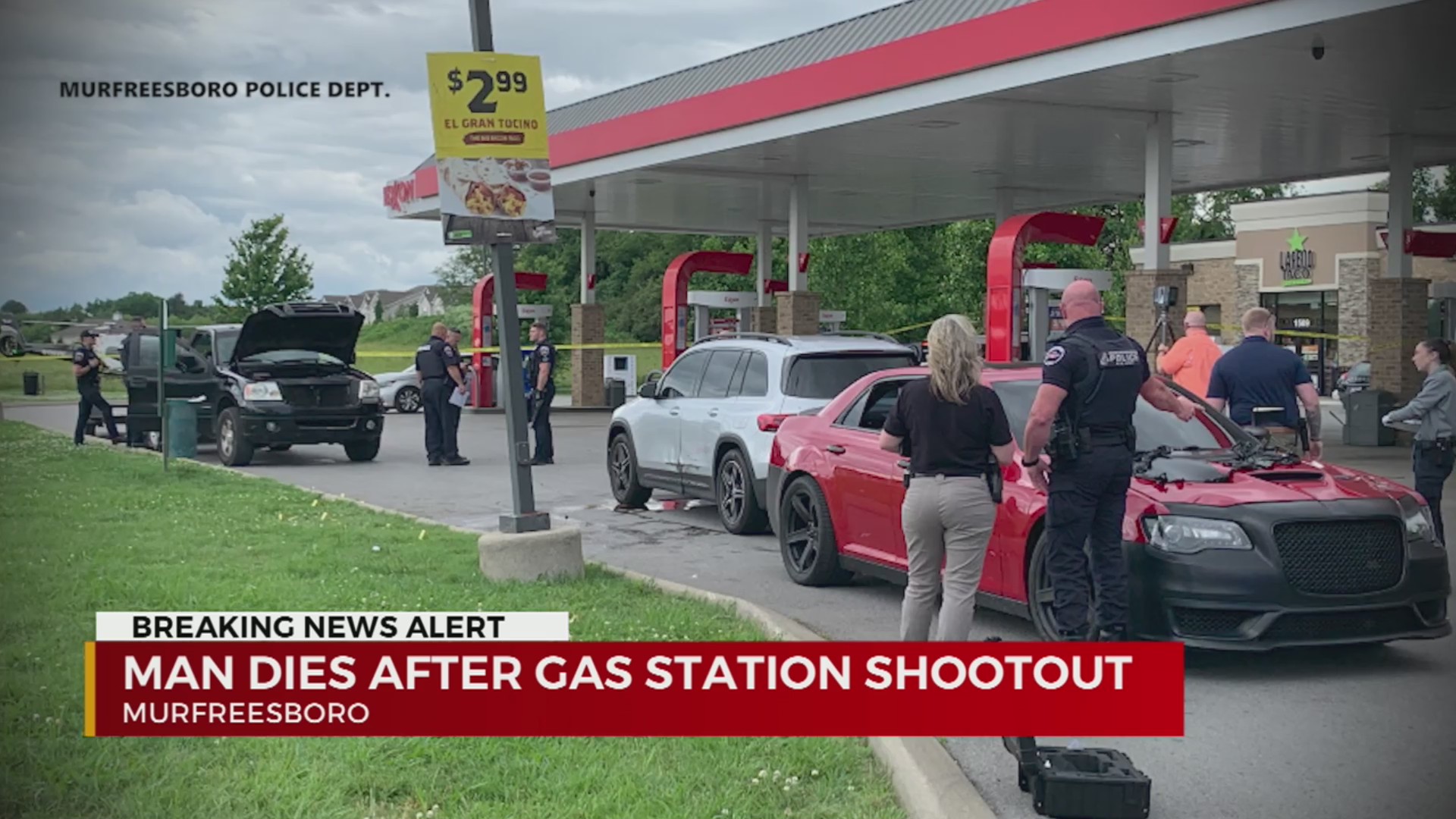 Man dies after gas station shootout – WKRN News 2