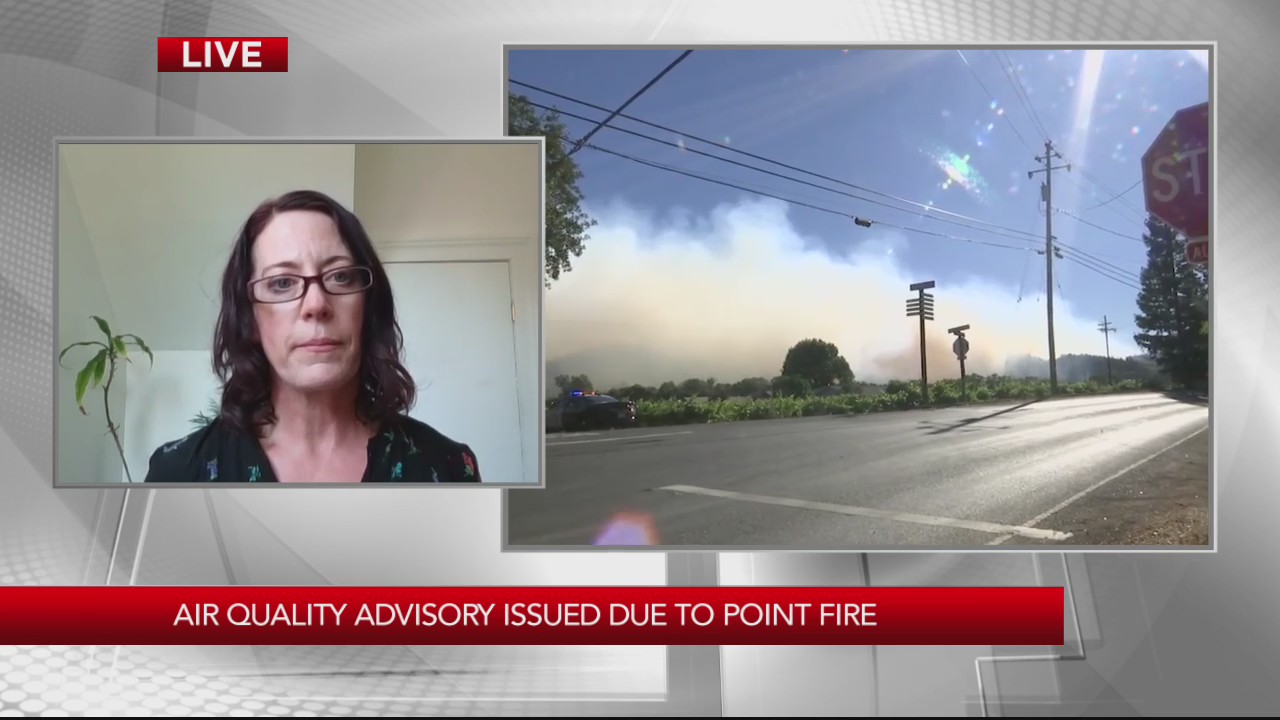 Bay Area air quality advisory issued due to Point Fire – KRON4