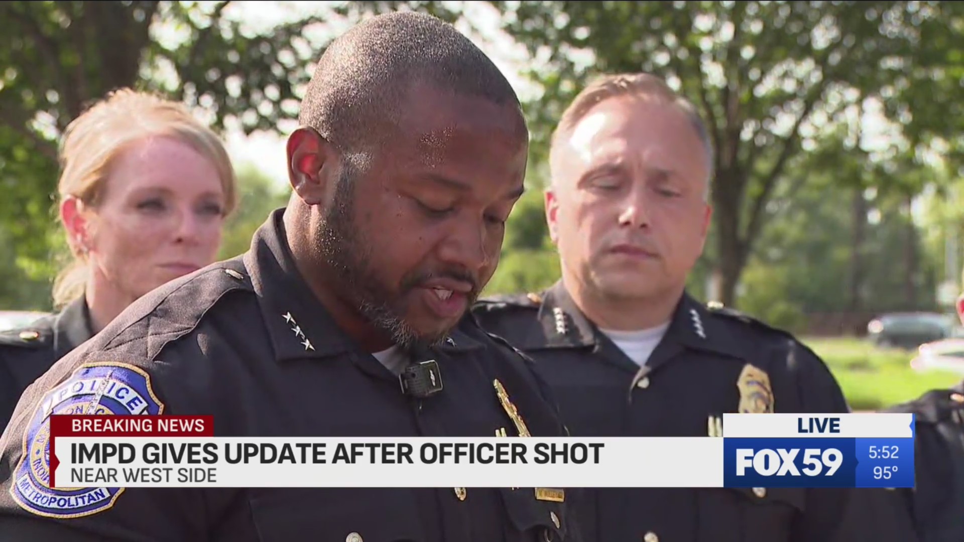 IMPD provides update on officer-involved shooting that occurred on Indy ...