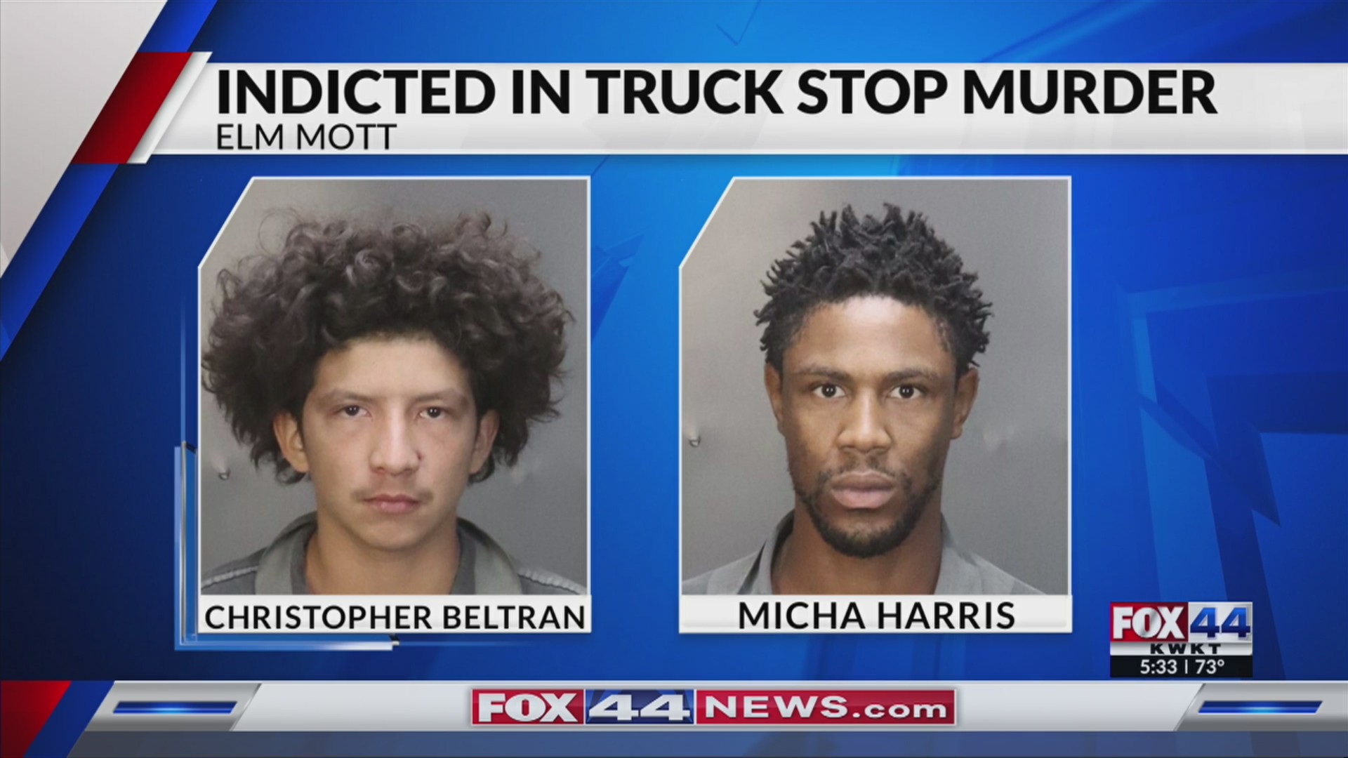Two indicted in Elm Mott truck stop murder – KWKT – FOX 44