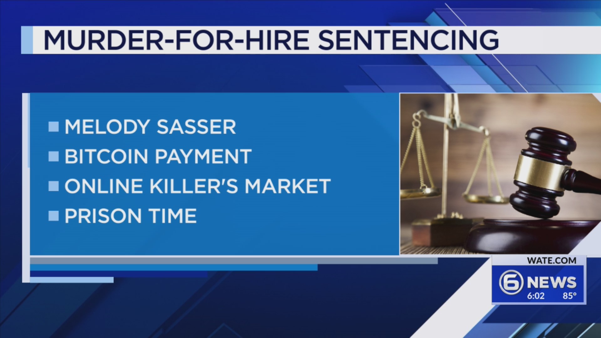 Woman convicted in murder-for-hire case – WATE 6 On Your Side