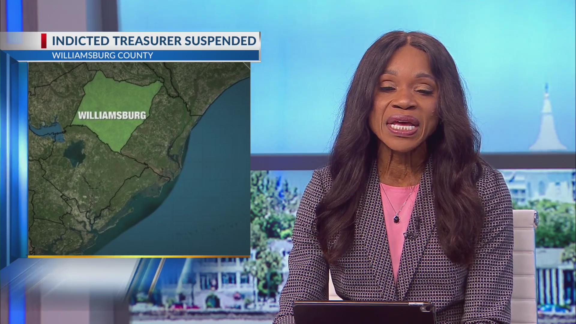Indicted Williamsburg Co. treasurer suspended WCBD News 2
