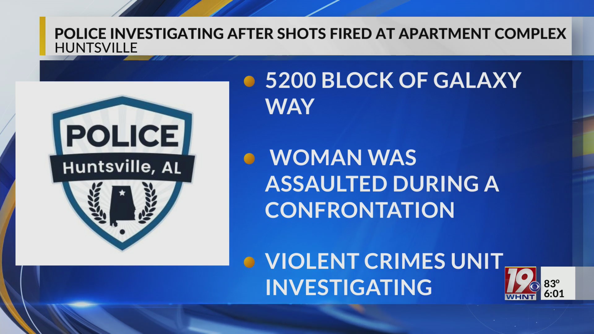 Police Investigating After Shots Fired at Apartment Complex | April 19 ...