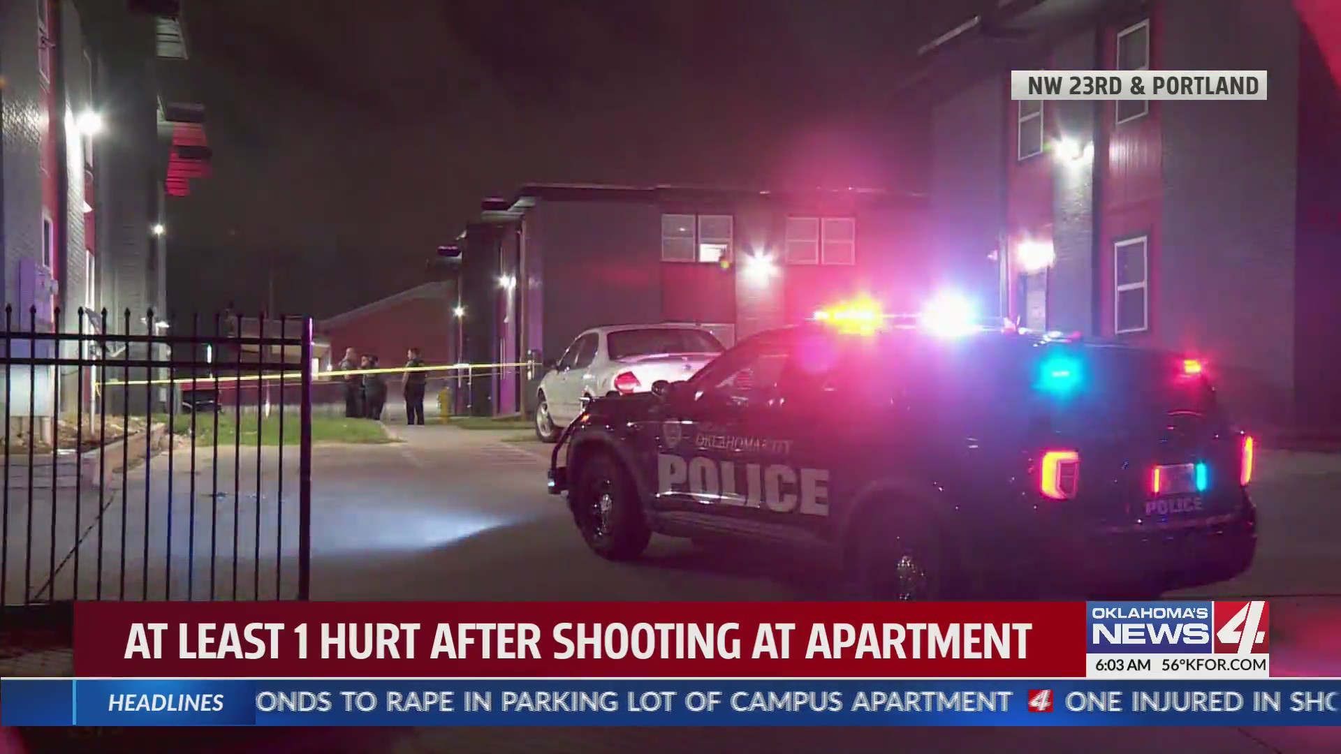 Police investigating shooting at NW OKC apartment complex – KFOR.com ...