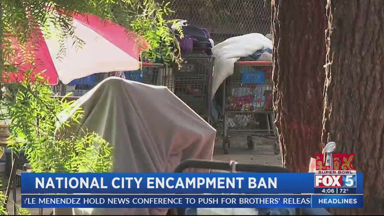 National City encampment ban goes into effect – FOX 5 San Diego & KUSI News