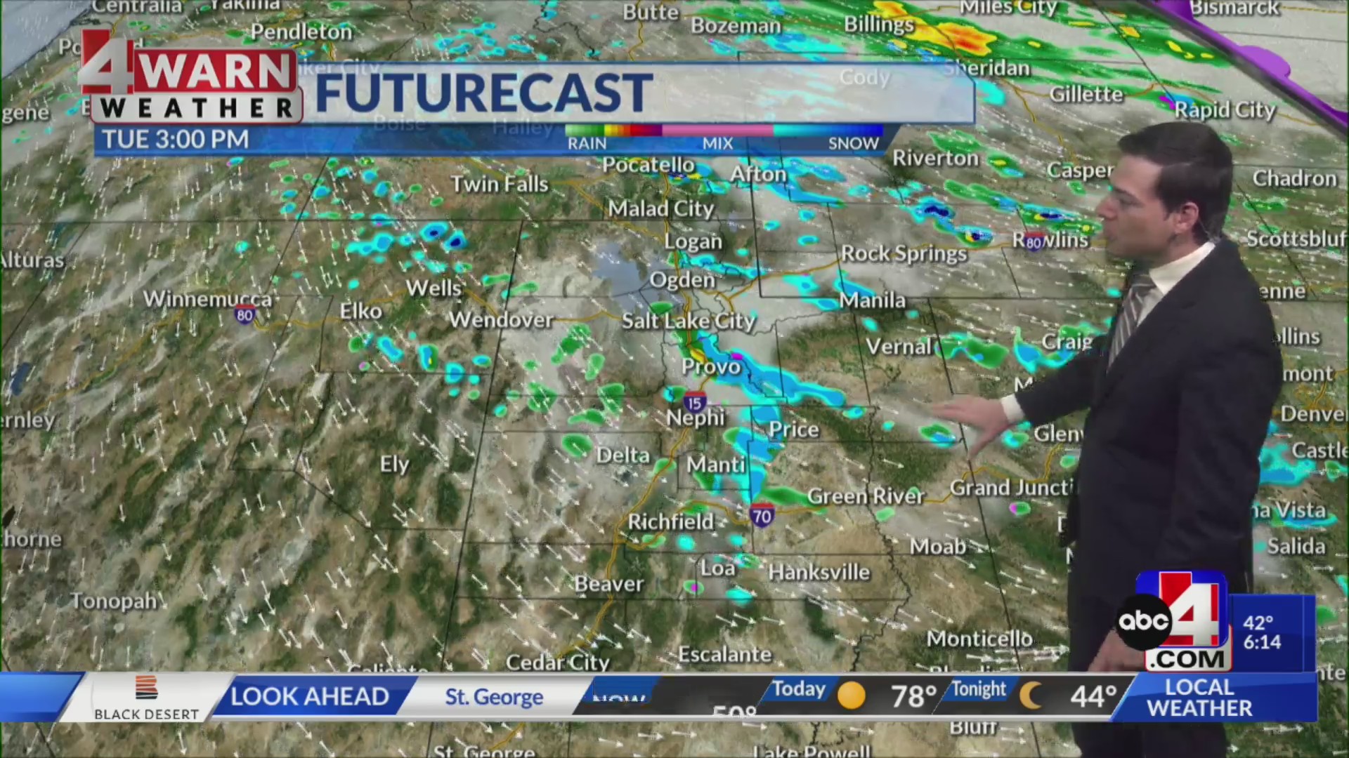 Abc4 Weather Chilly Utah weather continues but will gradually warm up for the ...