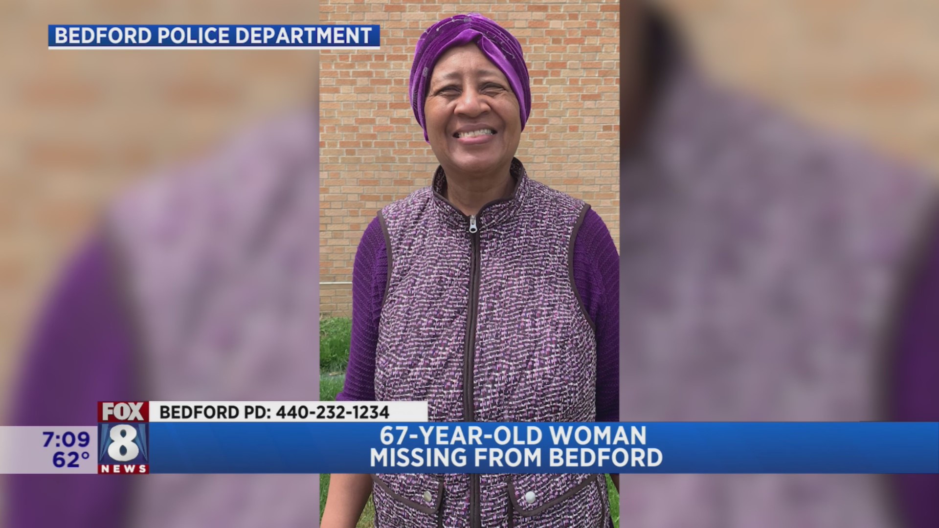 Woman missing from Bedford – Fox 8 Cleveland WJW