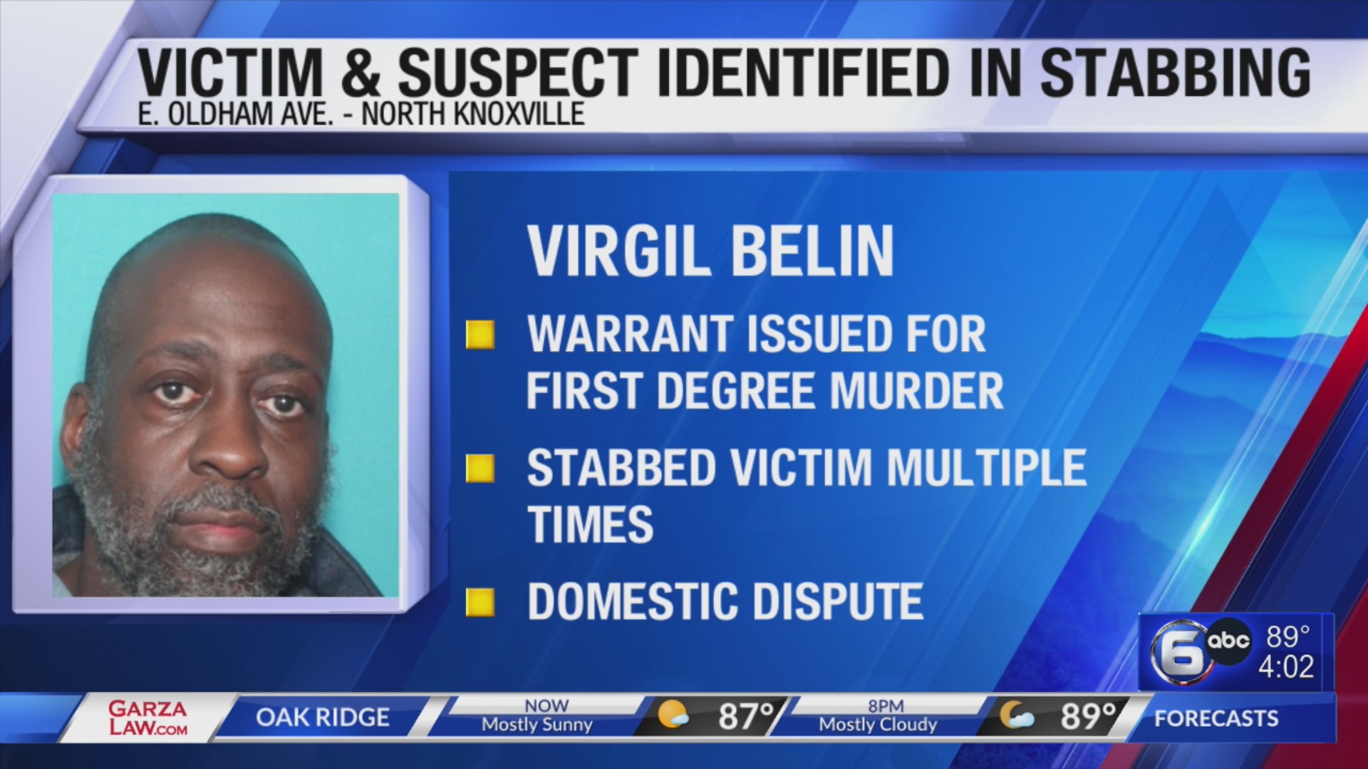 Victim and suspect identified in North Knoxville stabbing – WATE 6 On ...