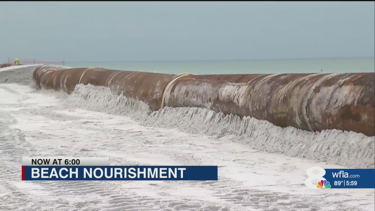 Pinellas County $125 million beach nourishment project is underway – WFLA