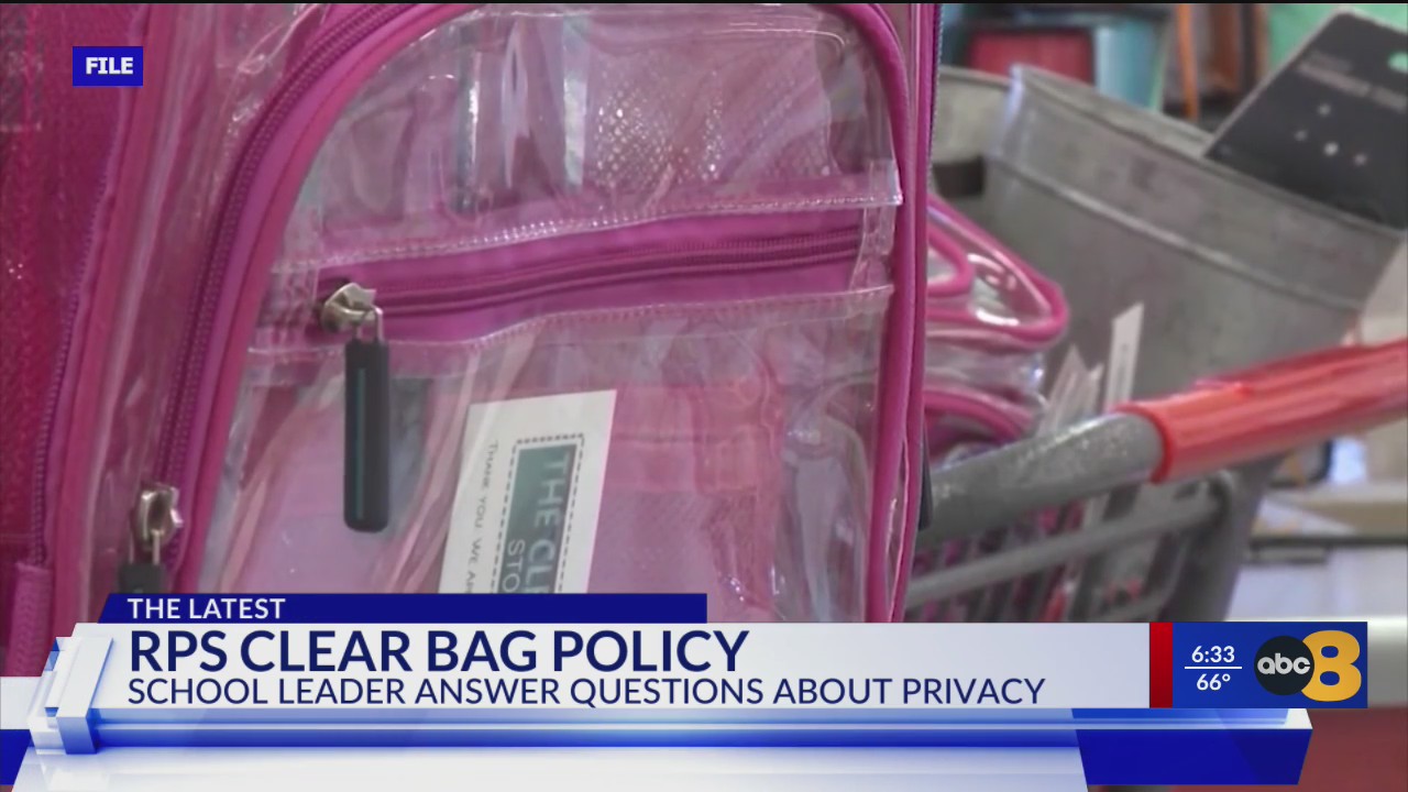 Richmond University Clear Bag Policy