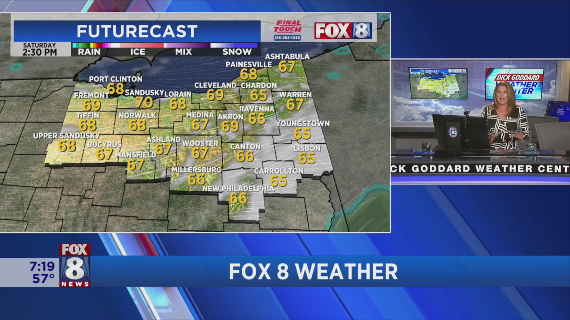 60s are back this weekend before another warm up – Fox 8 Cleveland WJW