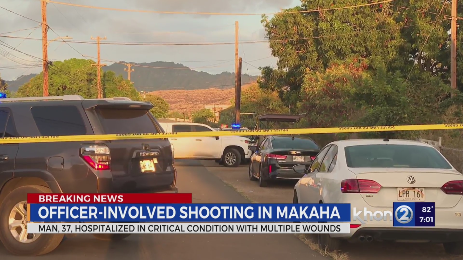 Officer-involved shooting critically injures man in Makaha – KHON2