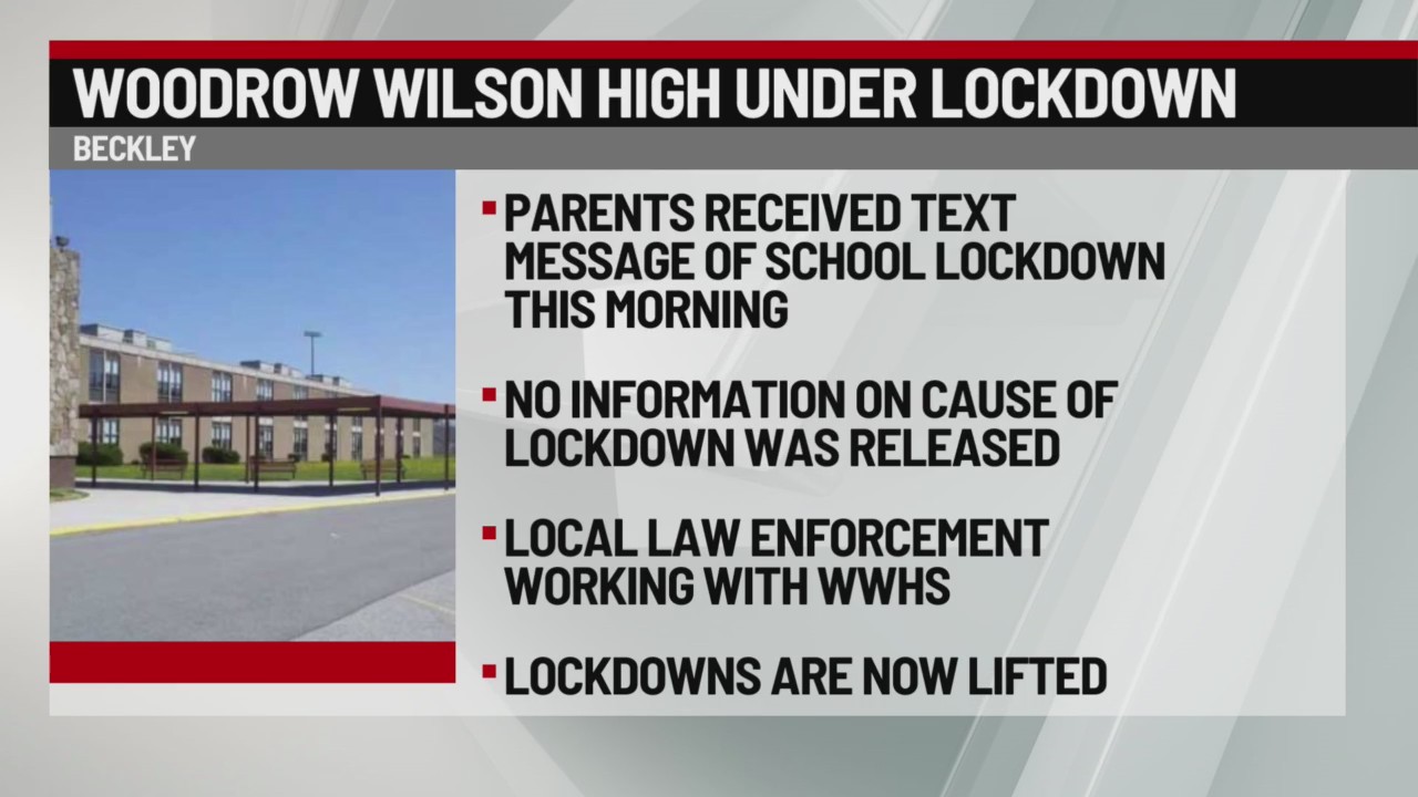 Lockdown lifted at Woodrow Wilson High School – WVNS