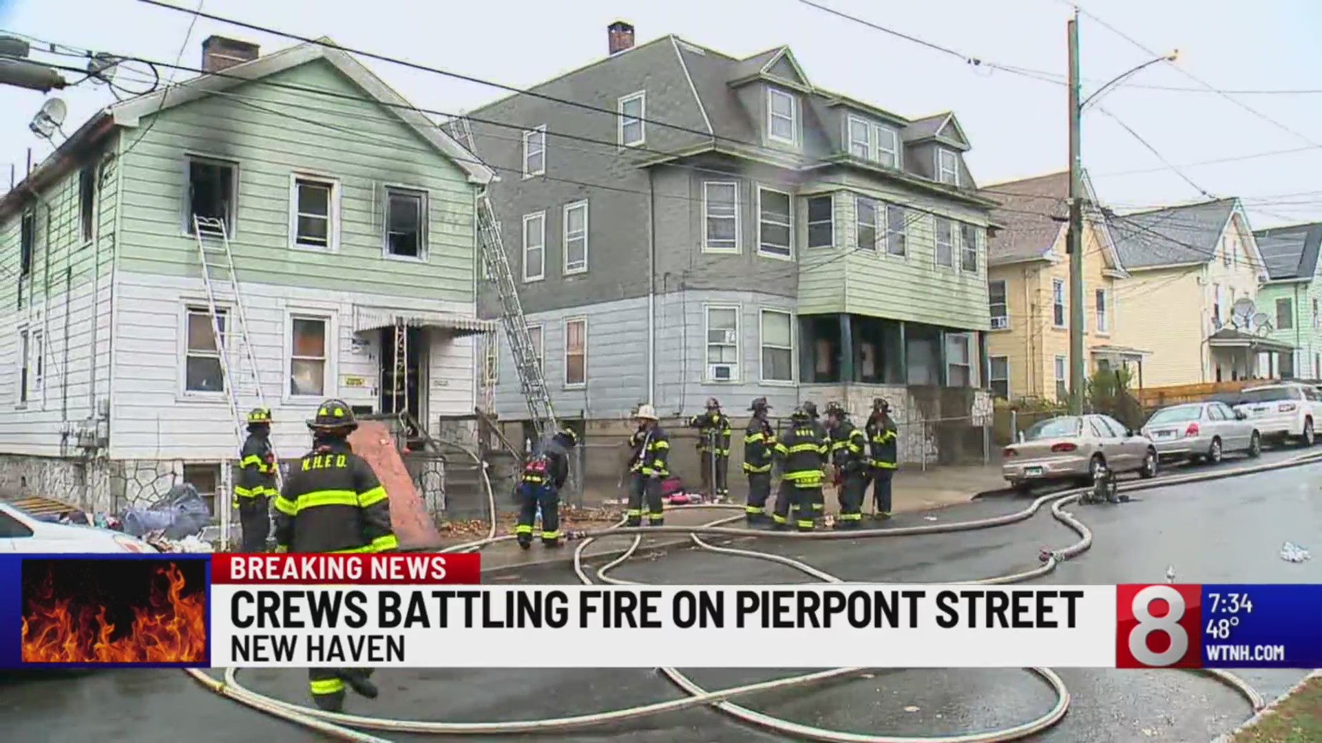 No injuries reported after fire at vacant building in New Haven – WTNH.com
