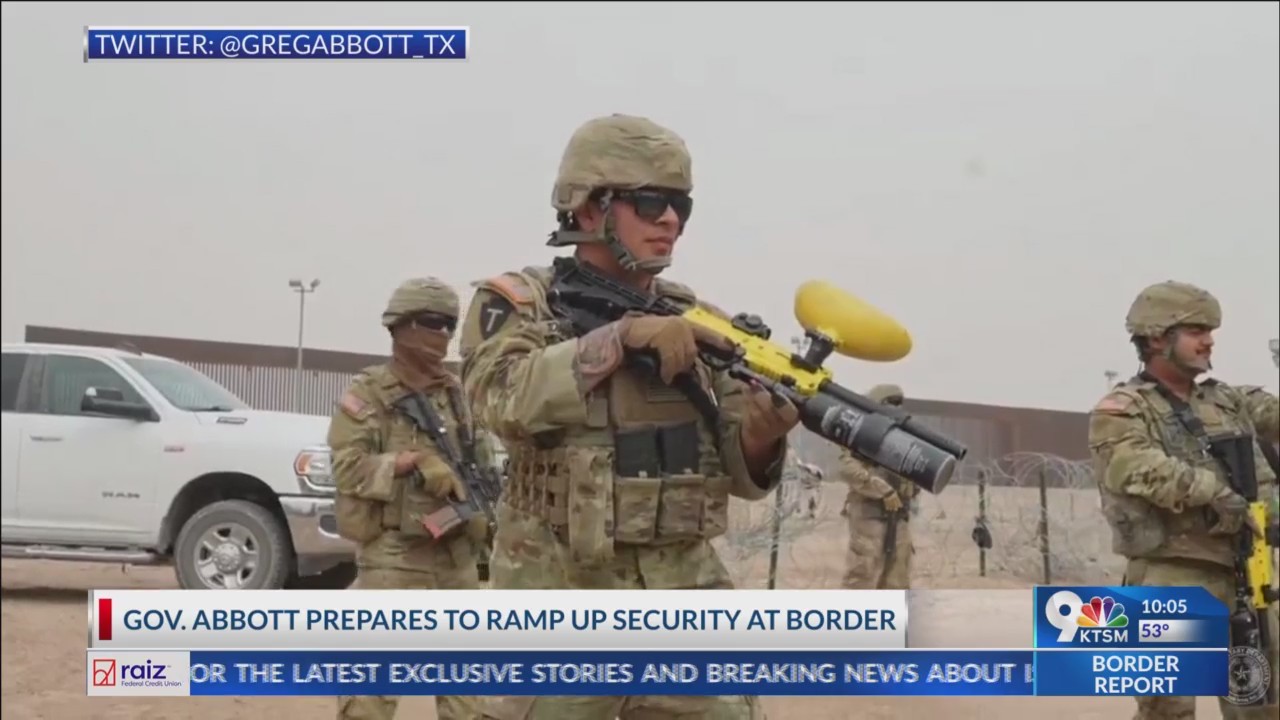 Shots fired at National Guard stationed along border in El Paso ...