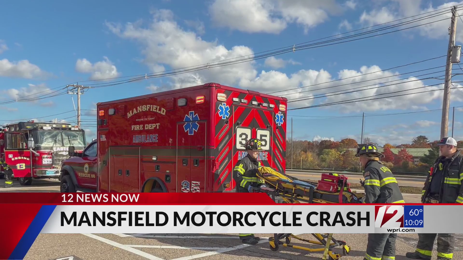 Motorcyclist flown to hospital after Mansfield crash – WPRI.com