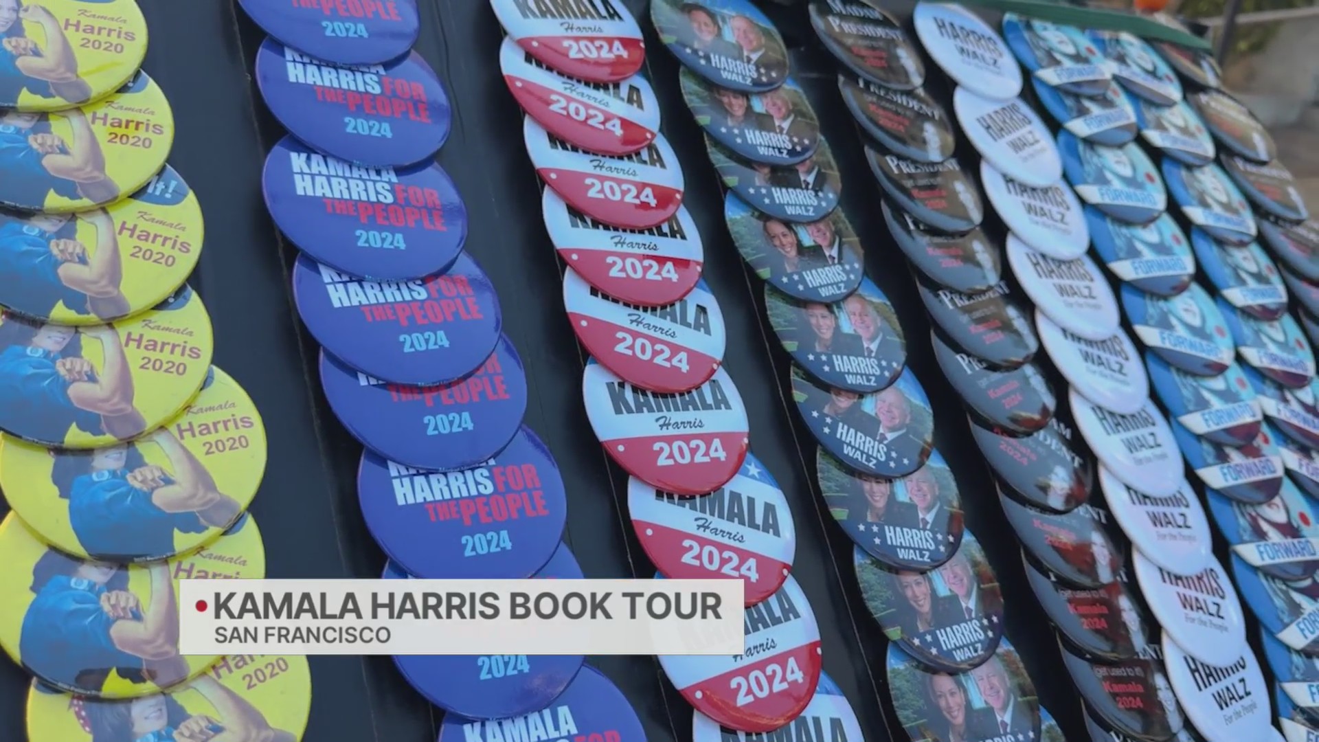 Kamala Harris visits SF for book tour stop – KRON4